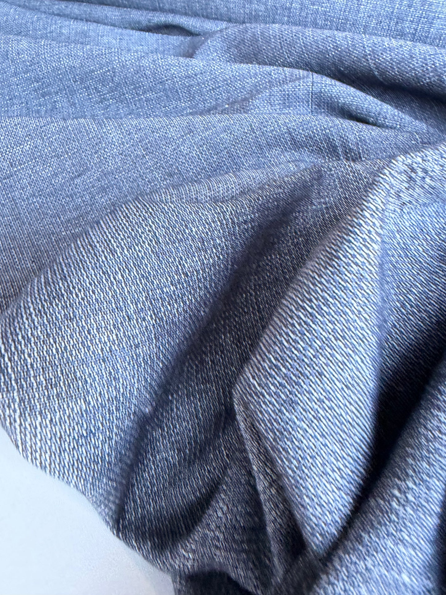 CELIA 043 linen/cotton panama indigo