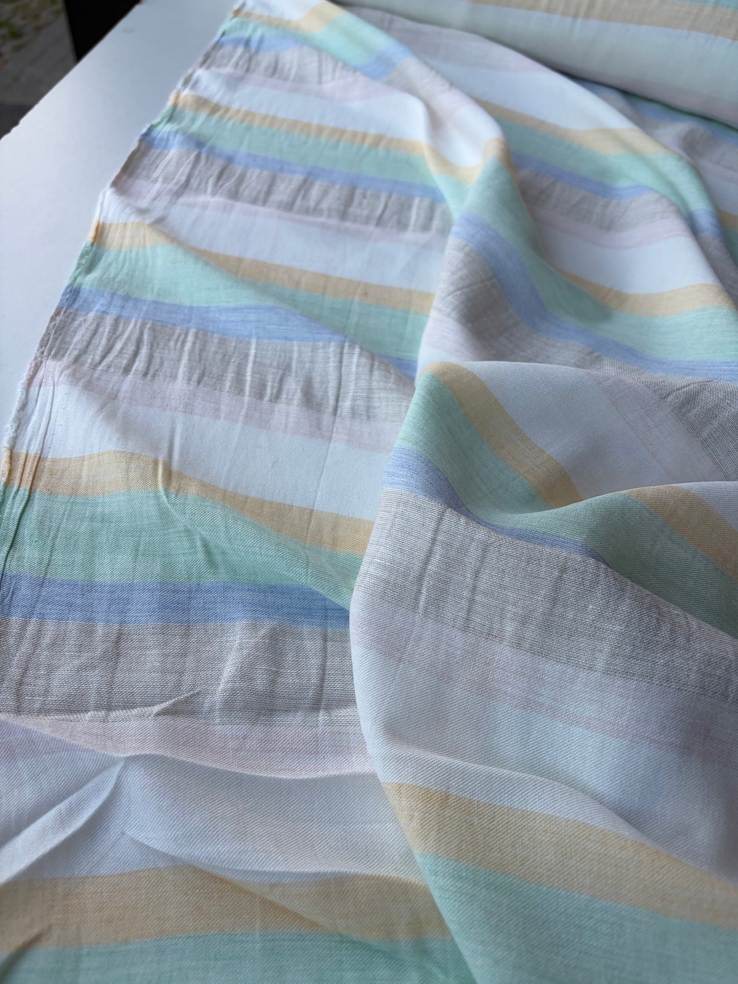 GAIL 004 colourwoven stripes cotton/viscose