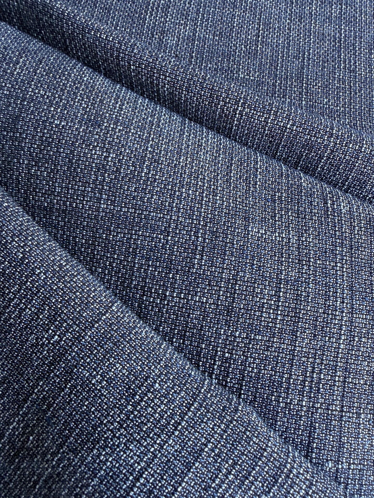CELIA 043 linen/cotton panama indigo