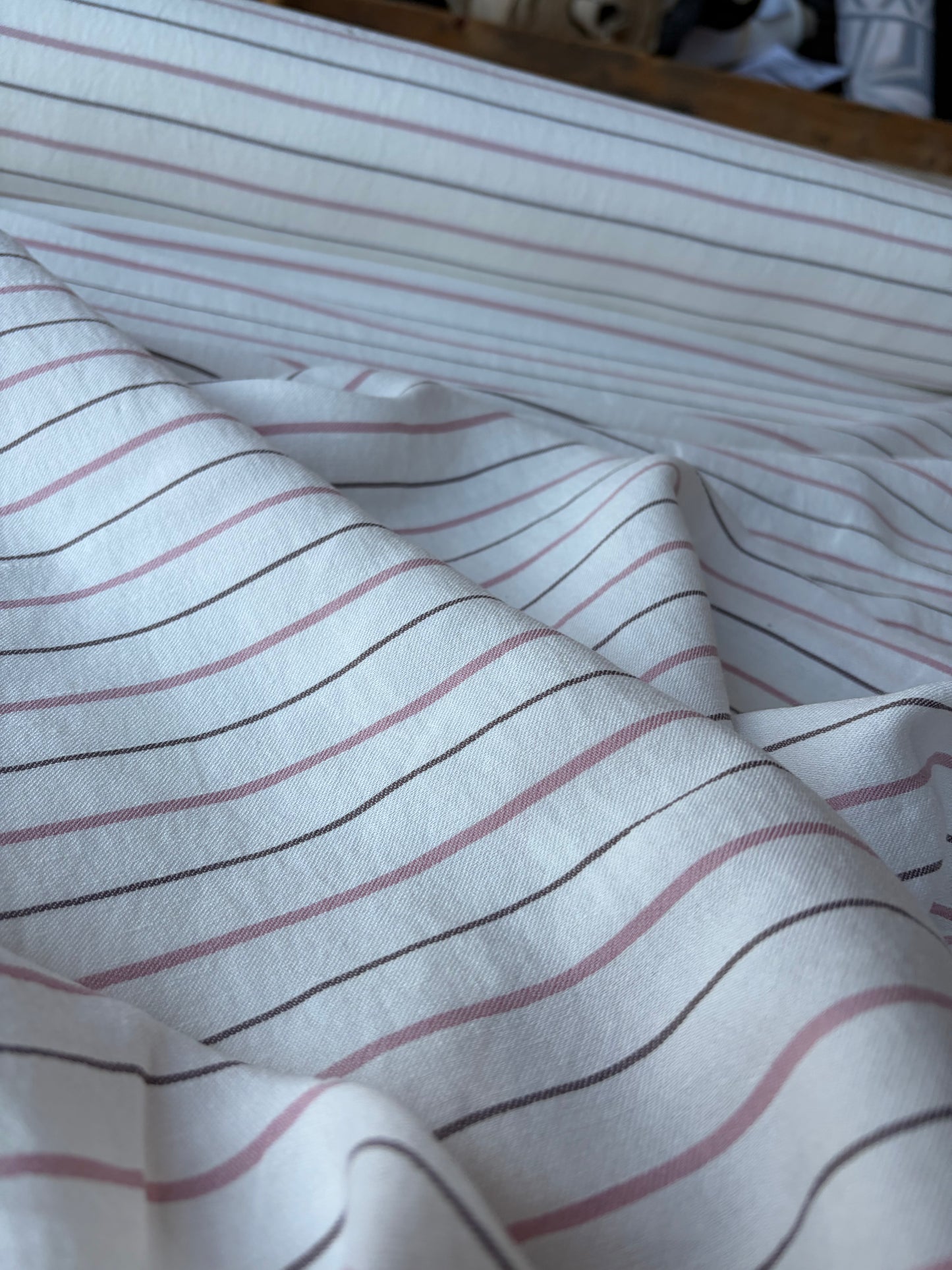 GAIL 005 colourwoven stripes cotton/viscose