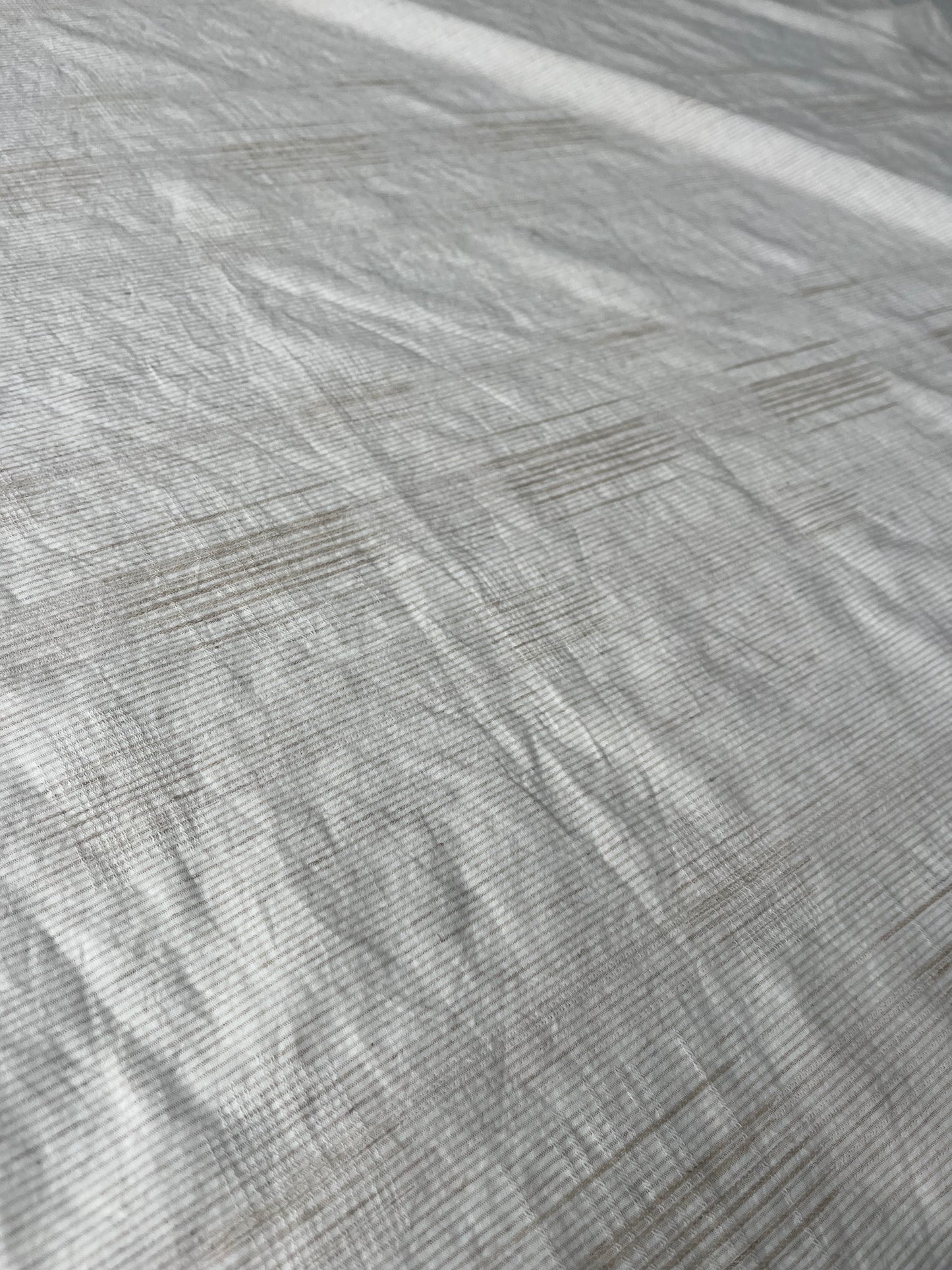 MAYA 008 Gauze jacquard stripe cotto linen
