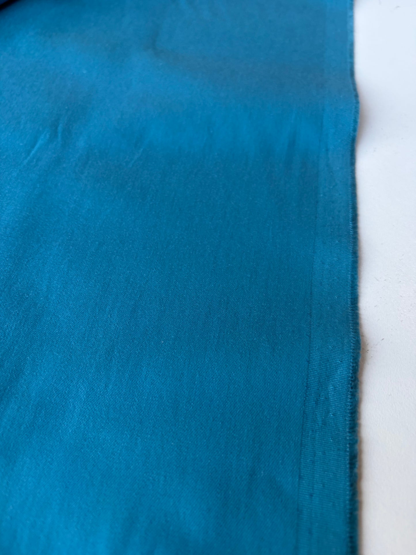 GAIL 006 cyan blue light cotton twill