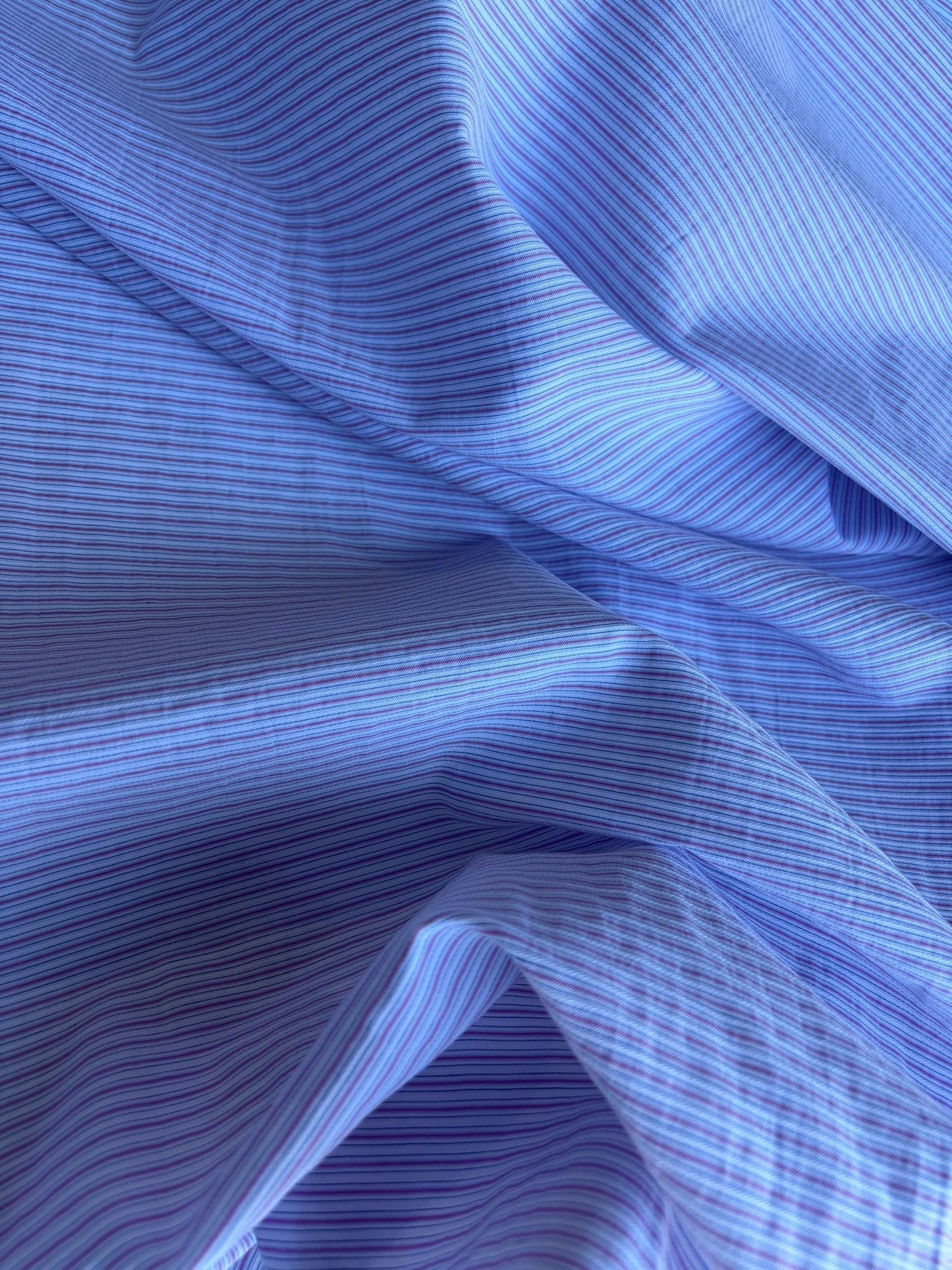 CELIA 046 viscose/silk lilac stripes