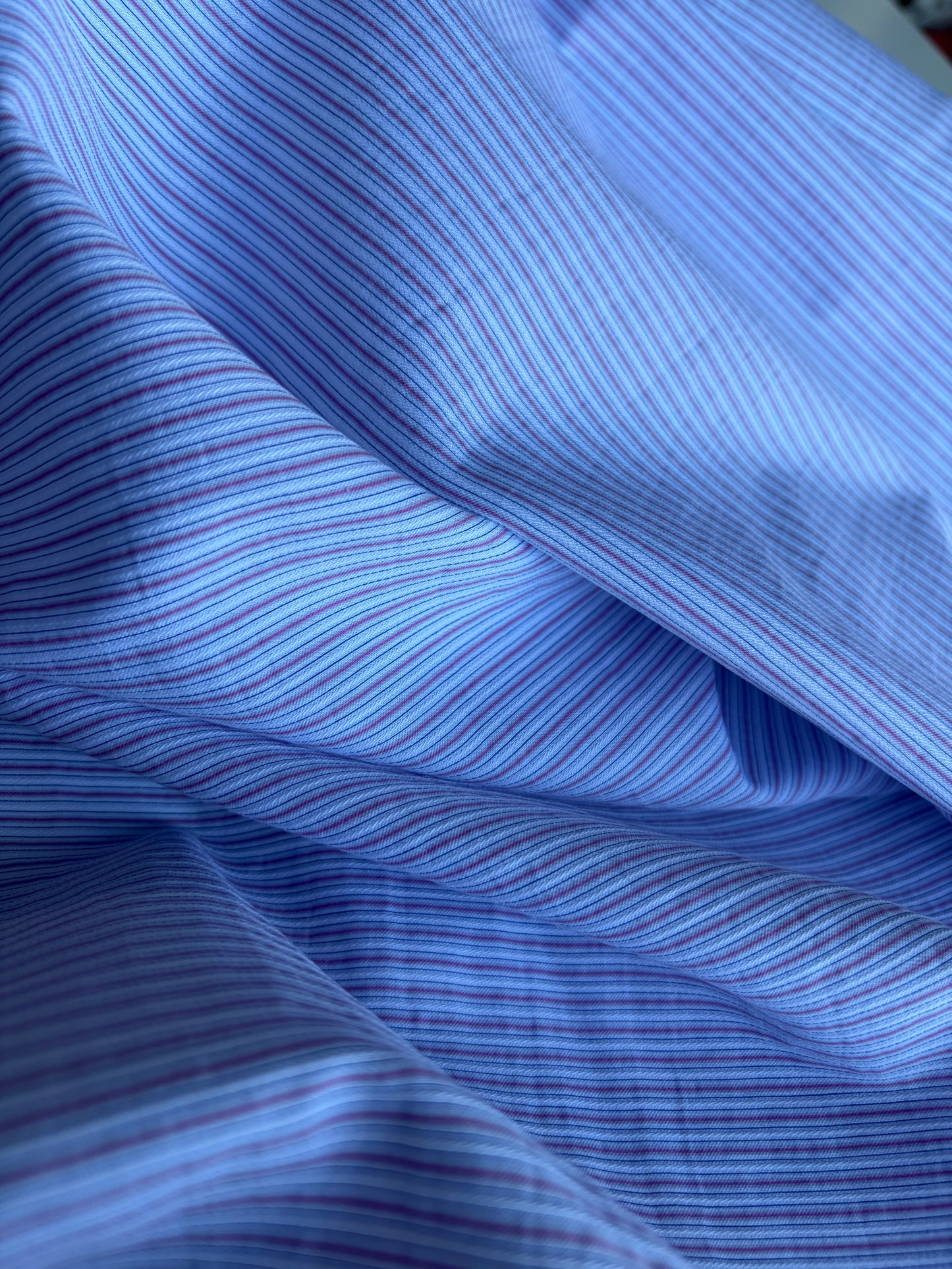 CELIA 046 viscose/silk lilac stripes