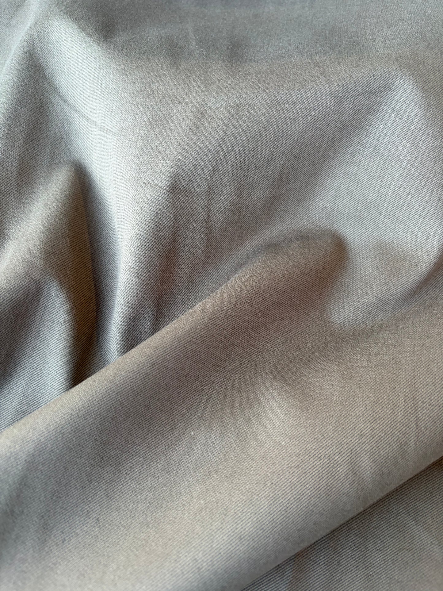 GAIL 008 taupe coloured brushed cotton twill