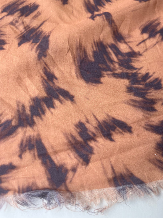 MAYA 009 cotton voile brush strokes
