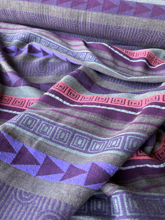 CELIA 055 light cotton jacquard ethnical design