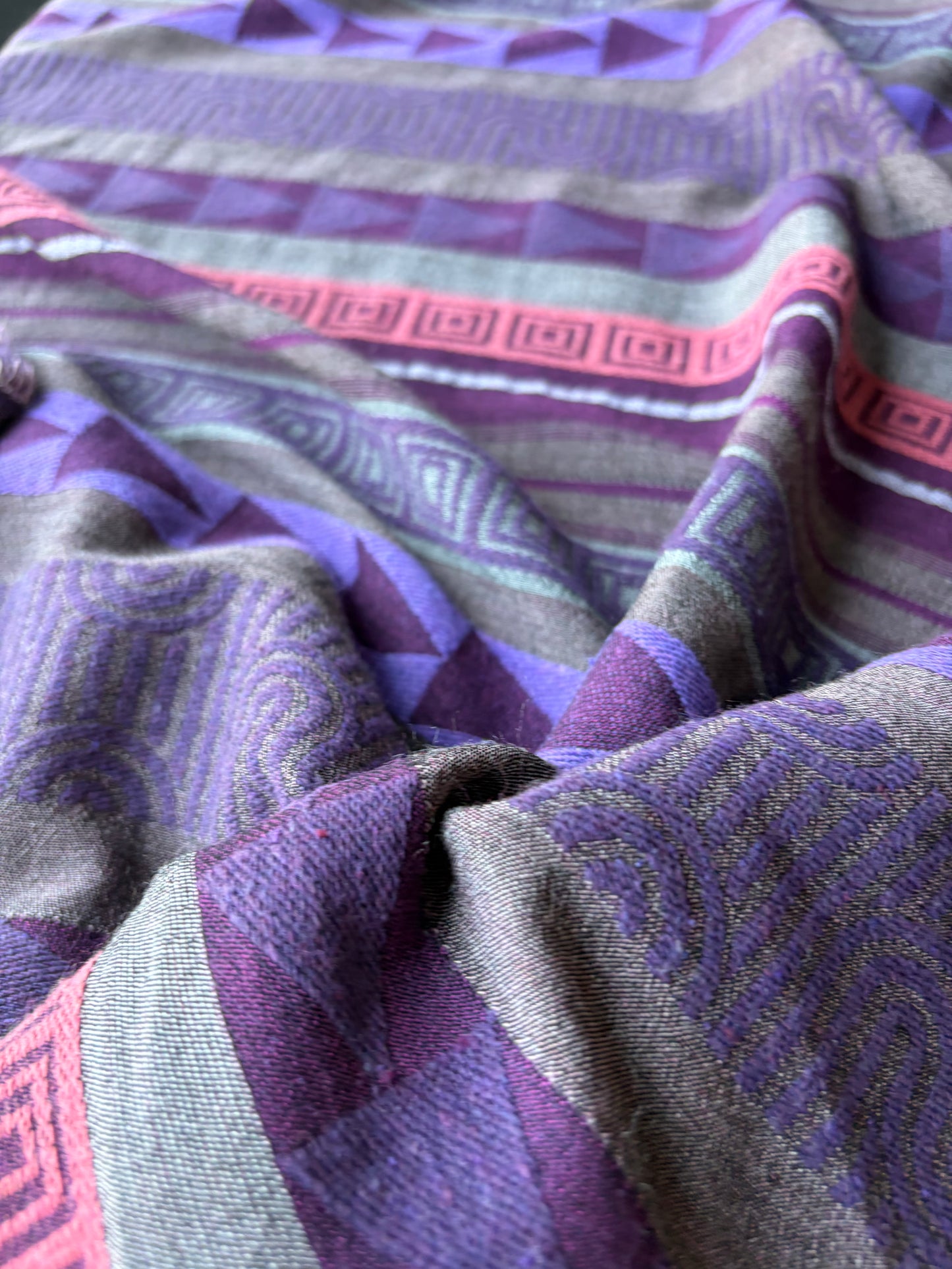 CELIA 055 light cotton jacquard ethnical design