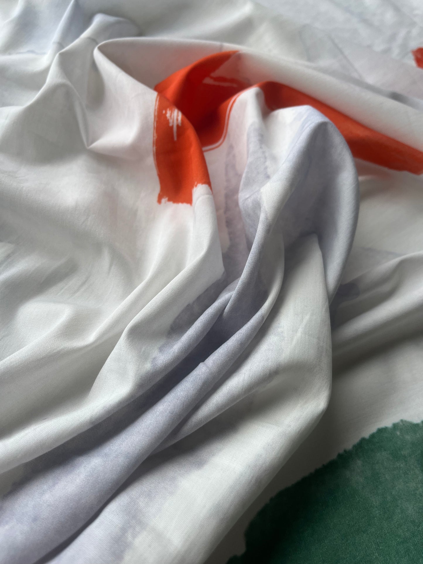 MAYA 016 silky poplin watercolour brush strokes