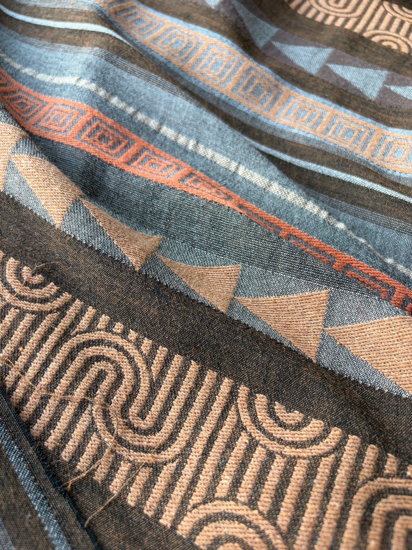 CELIA 057 light cotton jacquard ethnical design