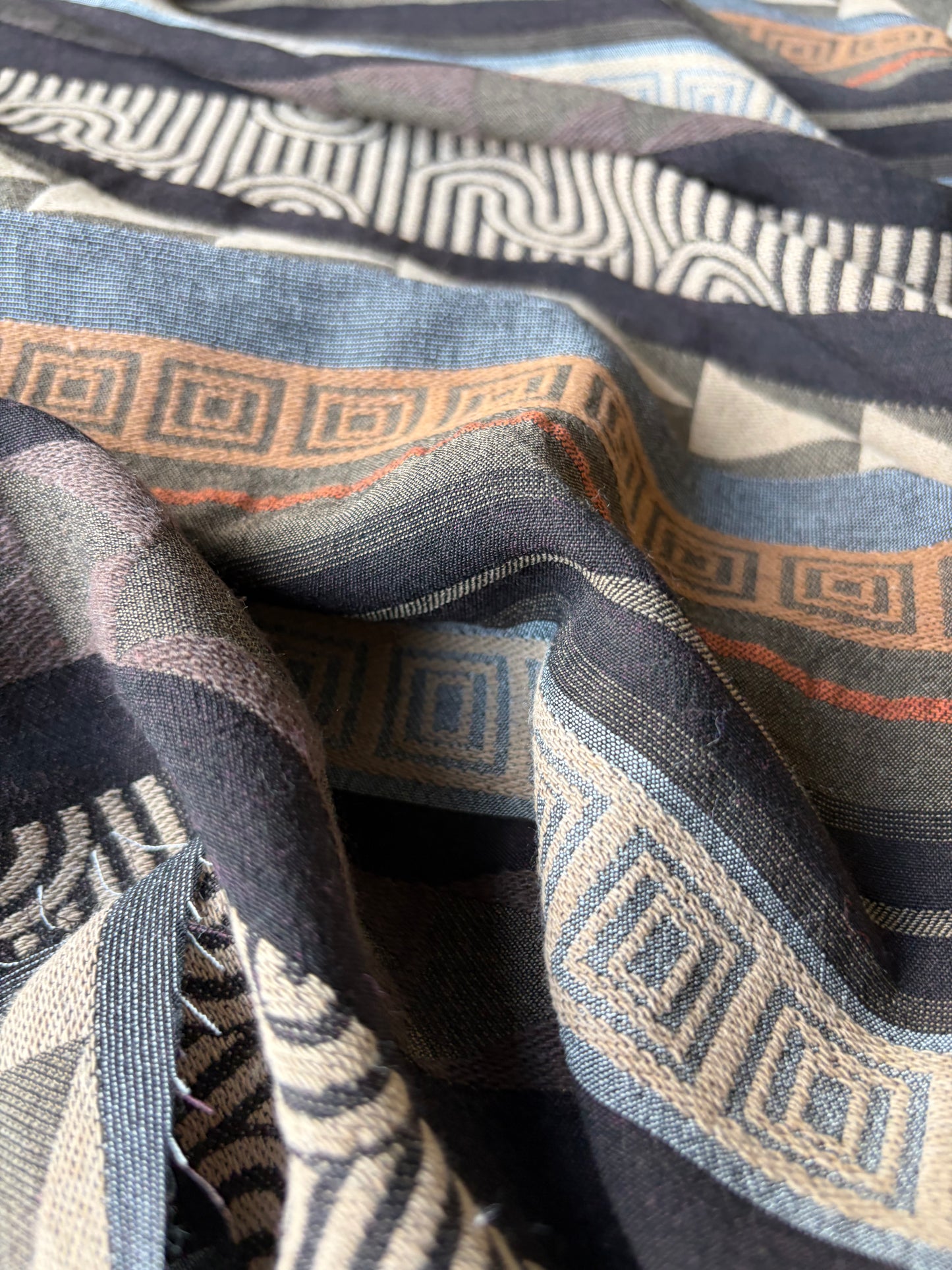 CELIA 058 light cotton jacquard ethnical design