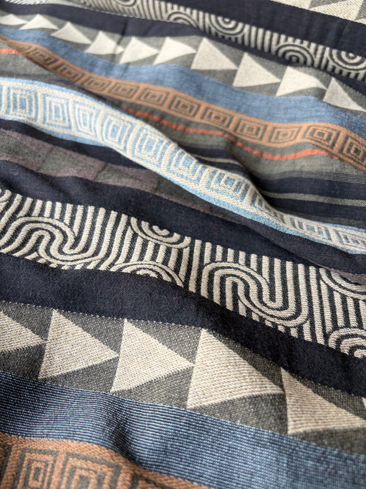 CELIA 058 light cotton jacquard ethnical design