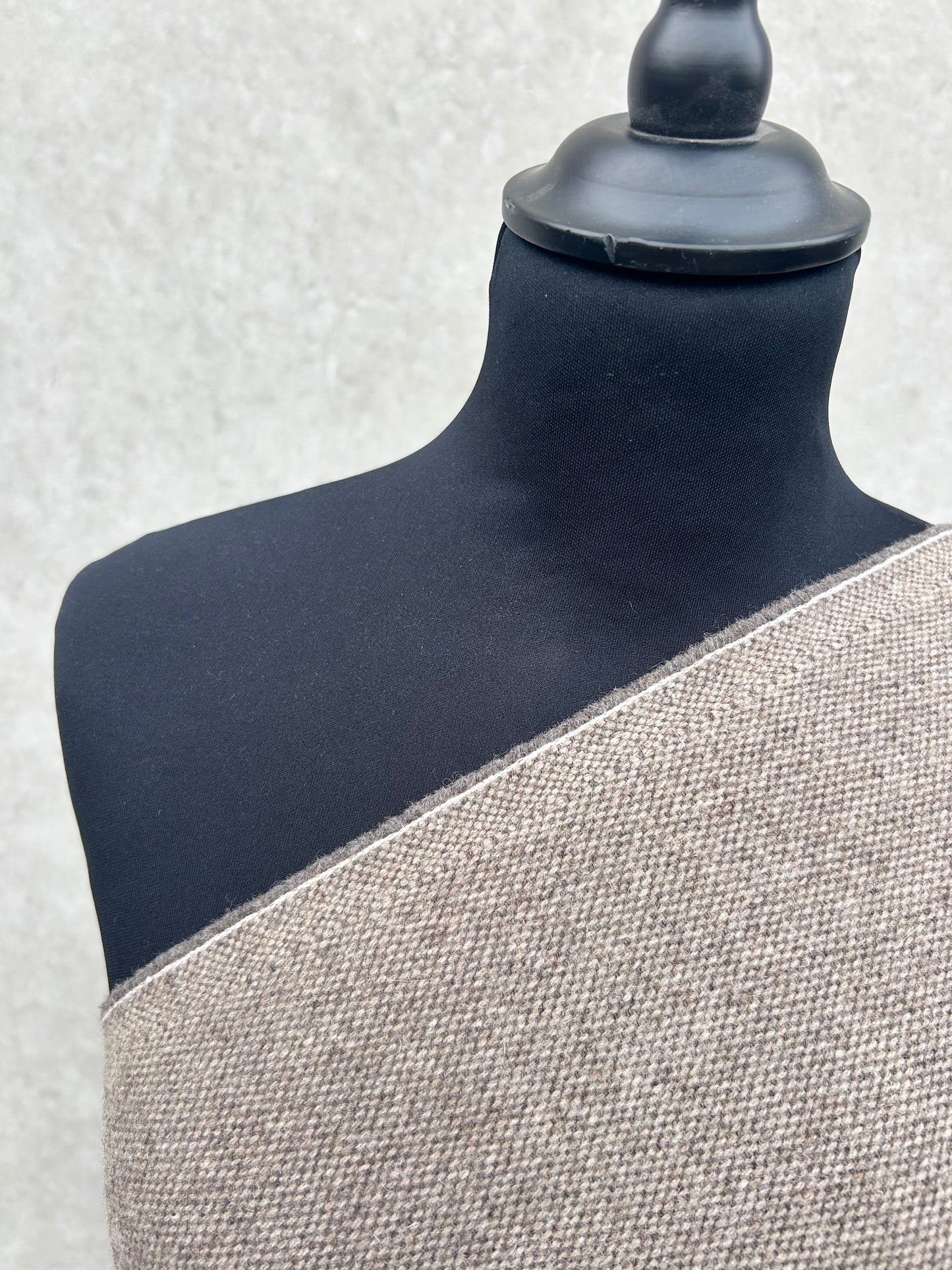 PREM10060 heavy wool drape tweed look Max Mara
