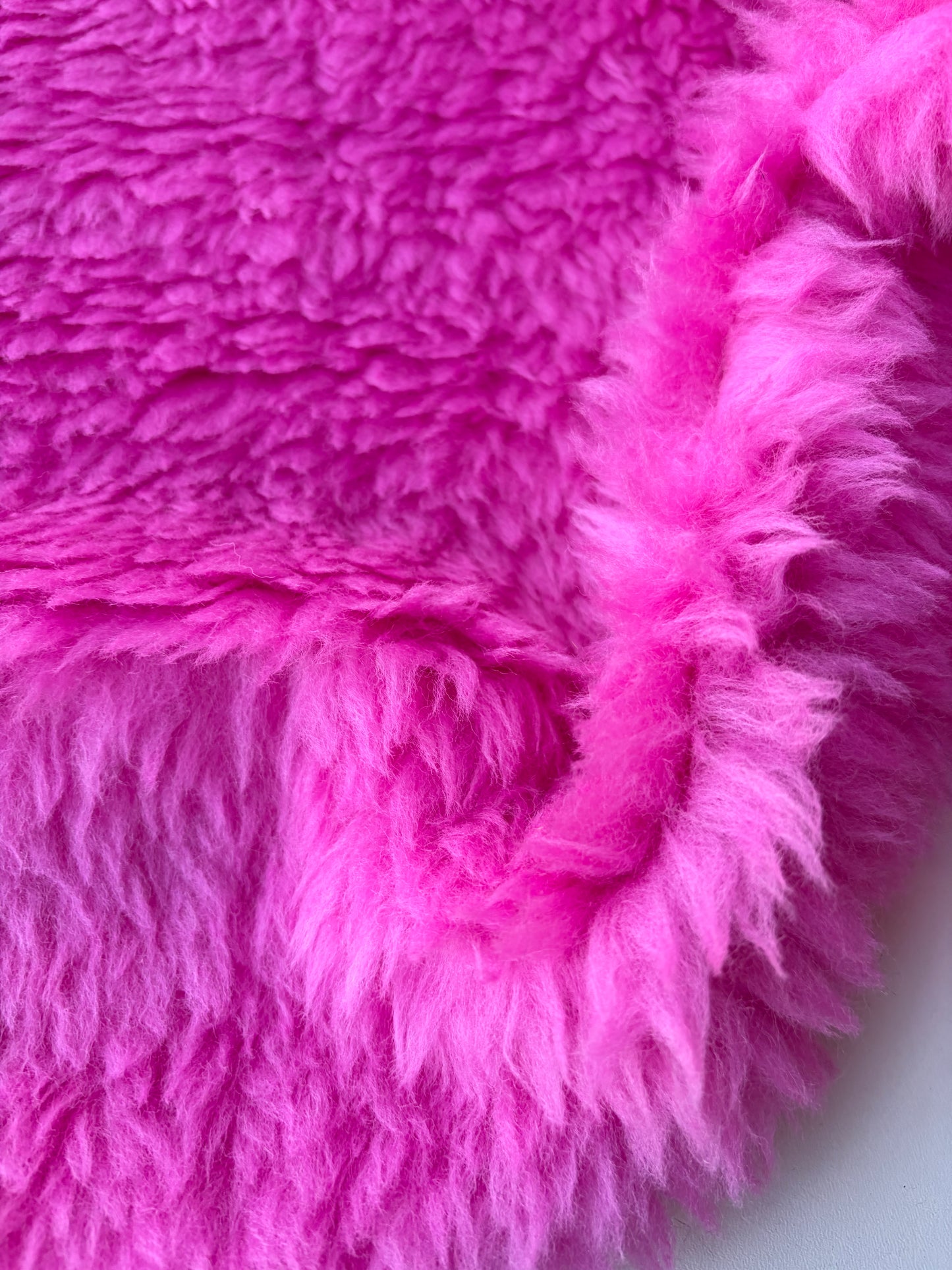 GAIL 017 fake fur hairy woolen coat fabric