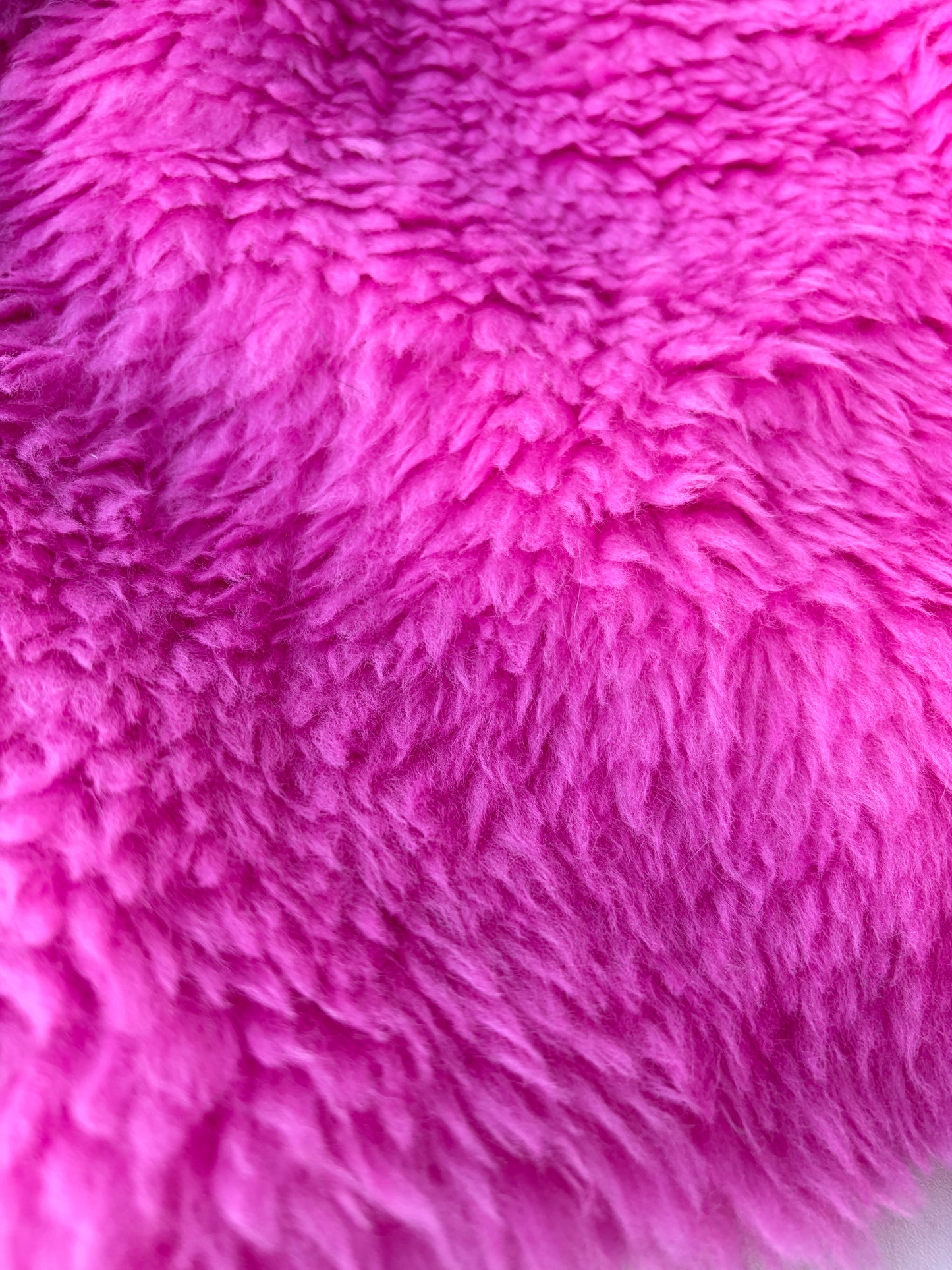 GAIL 017 fake fur hairy woolen coat fabric
