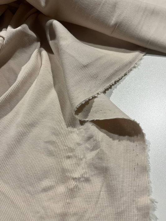 Soft Origin  028 RIB cotton elasthane  ecru