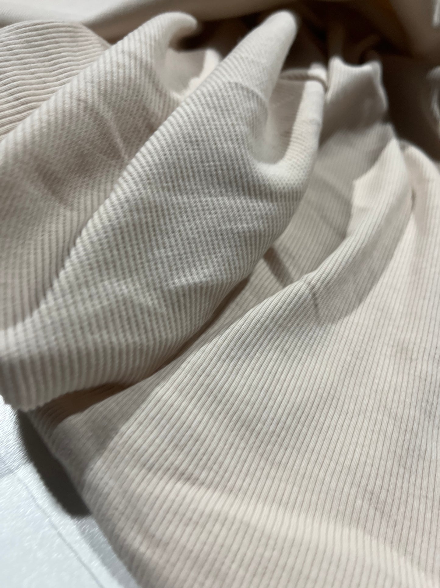 Soft Origin  028 RIB cotton elasthane  ecru