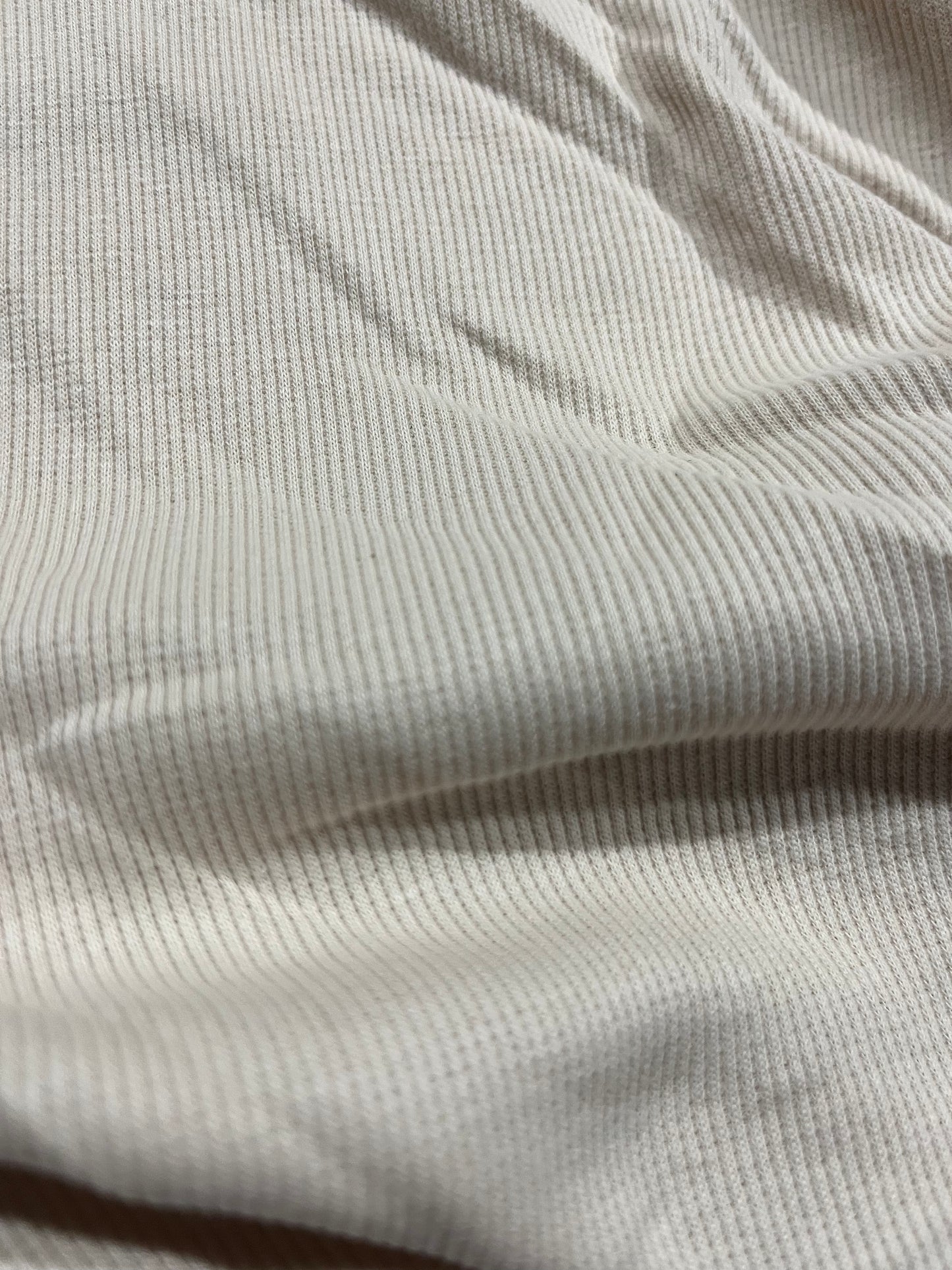 Soft Origin  028 RIB cotton elasthane  ecru