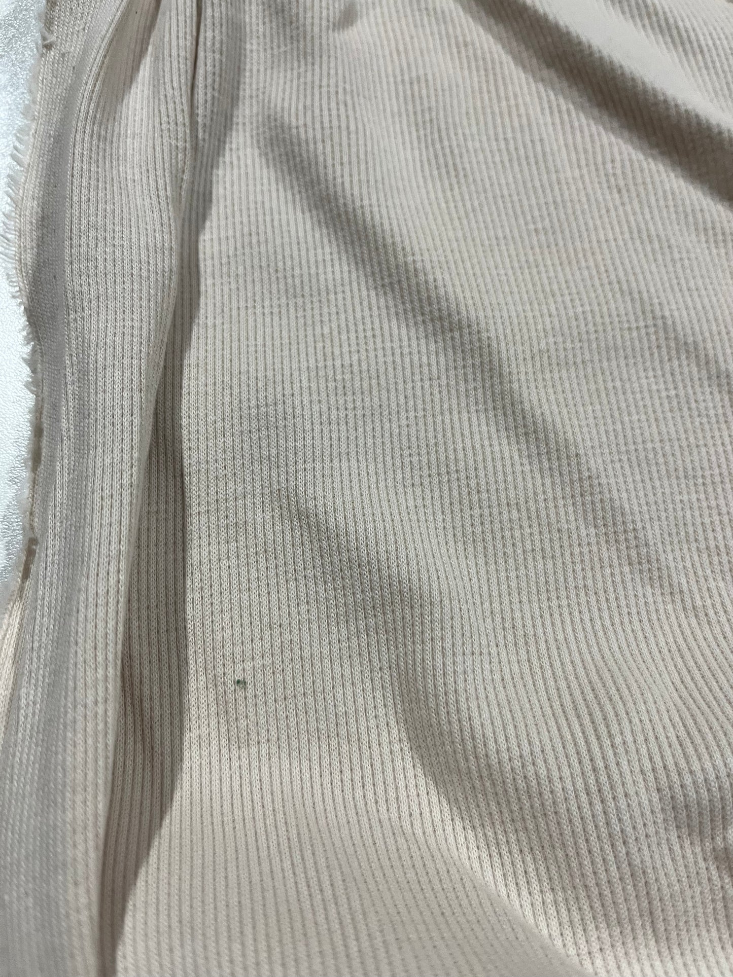 Soft Origin  028 RIB cotton elasthane  ecru