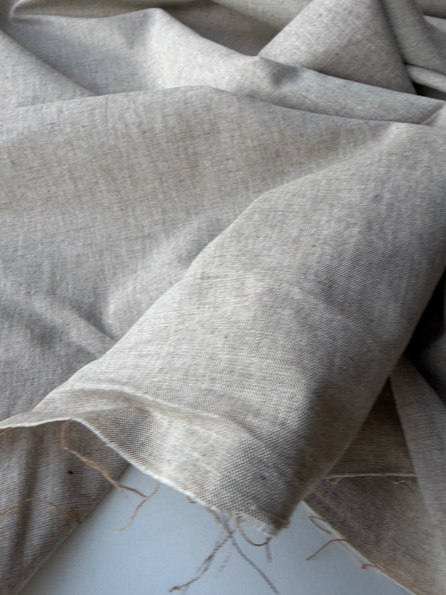 JEAN 002 linen/cotton chiné sand