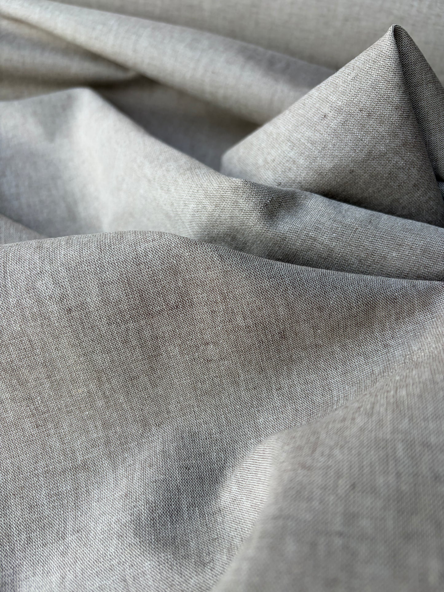 JEAN 002 linen/cotton chiné sand