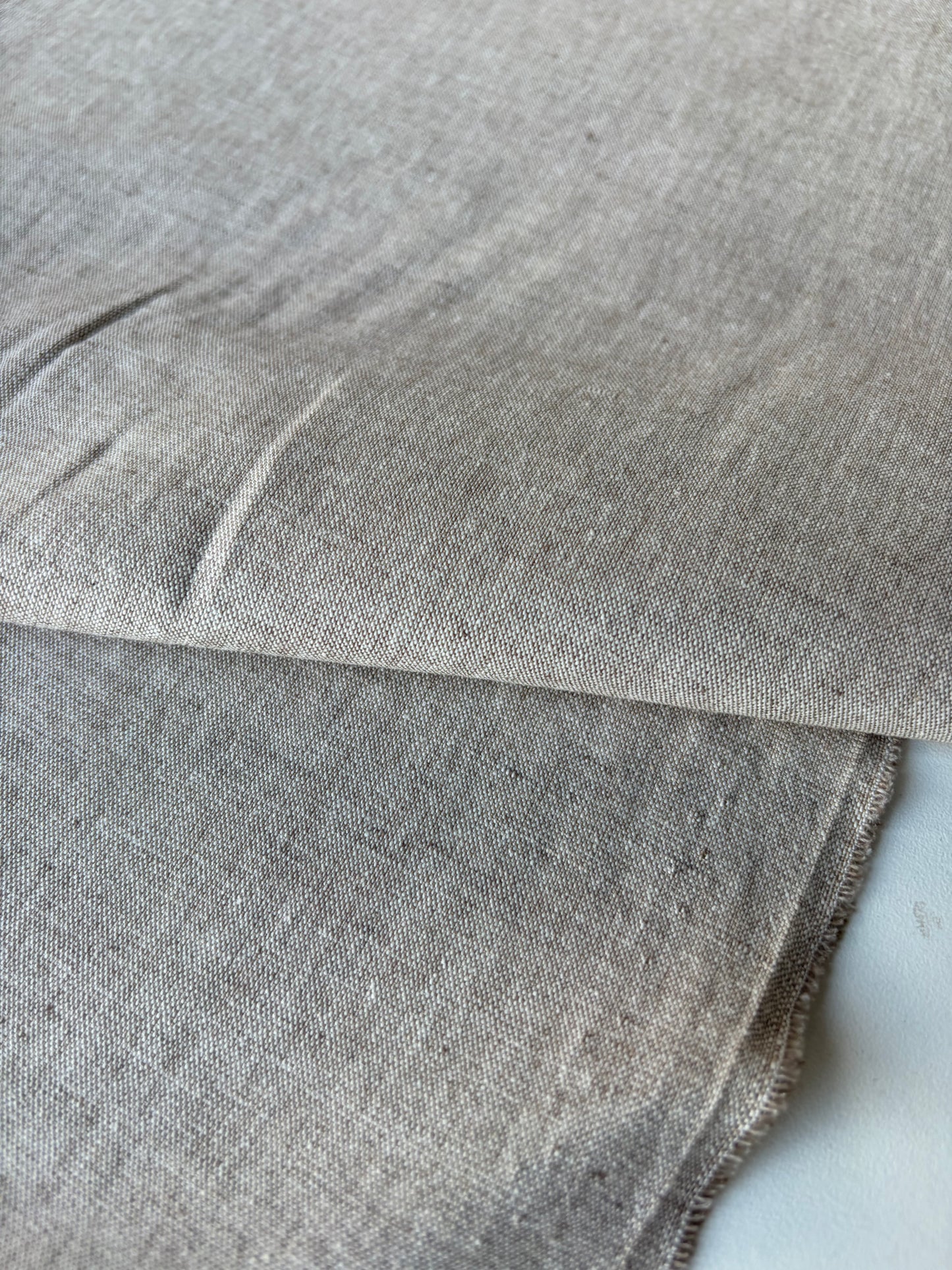 JEAN 002 linen/cotton chiné sand