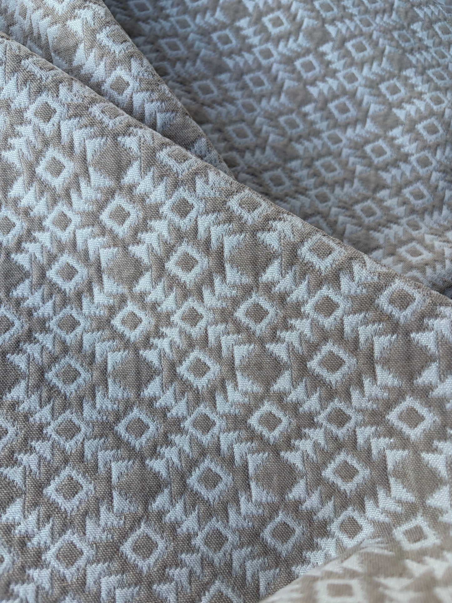 JEAN 003 cotton jacquard stretch sand