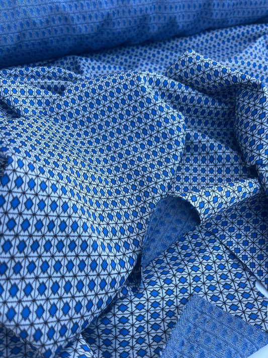 NENA 052 jersey jacquard blue