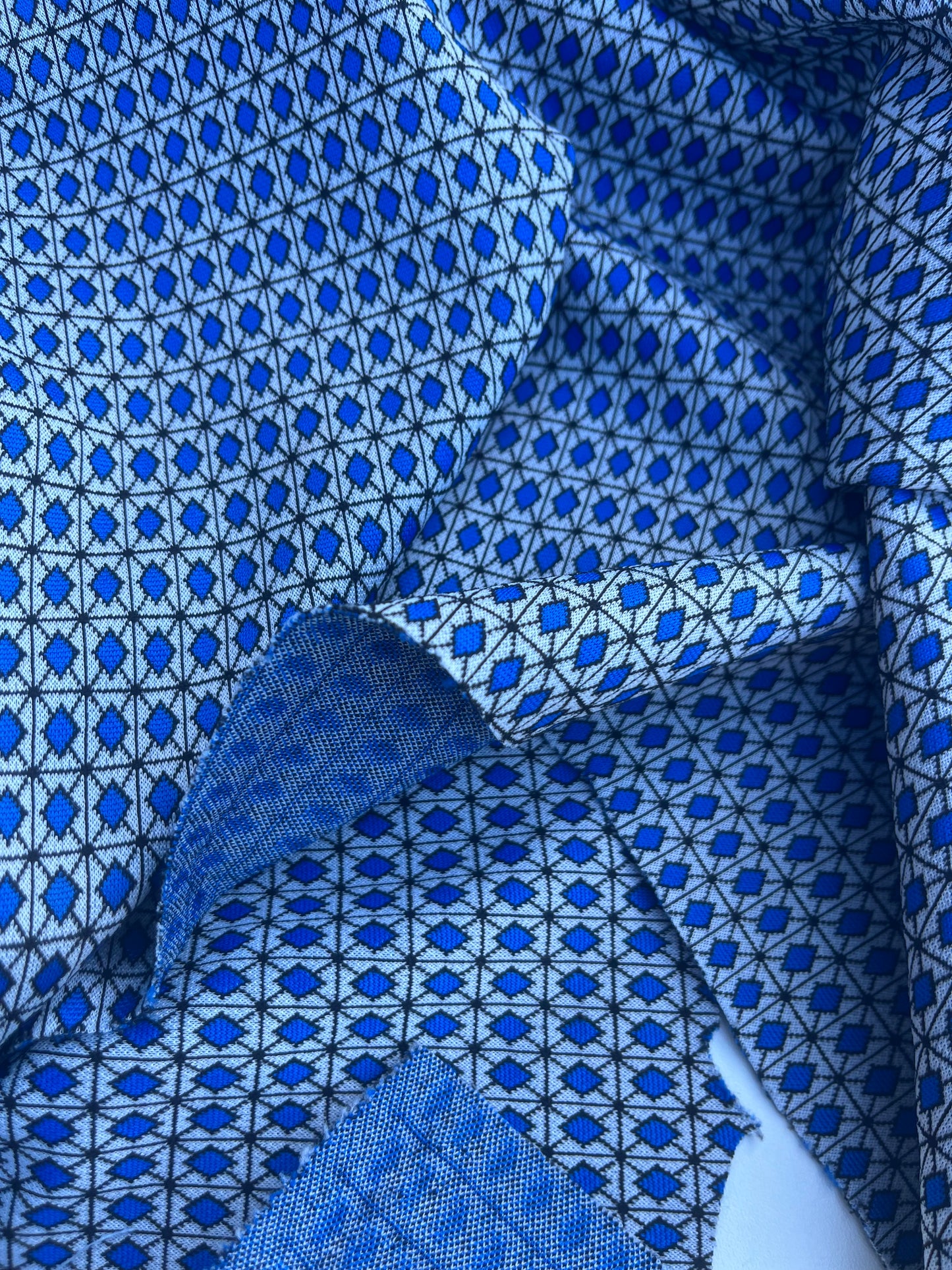 NENA 052 jersey jacquard blue