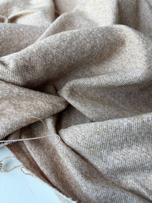 GAIL 024 Wool Shetland tweed sand