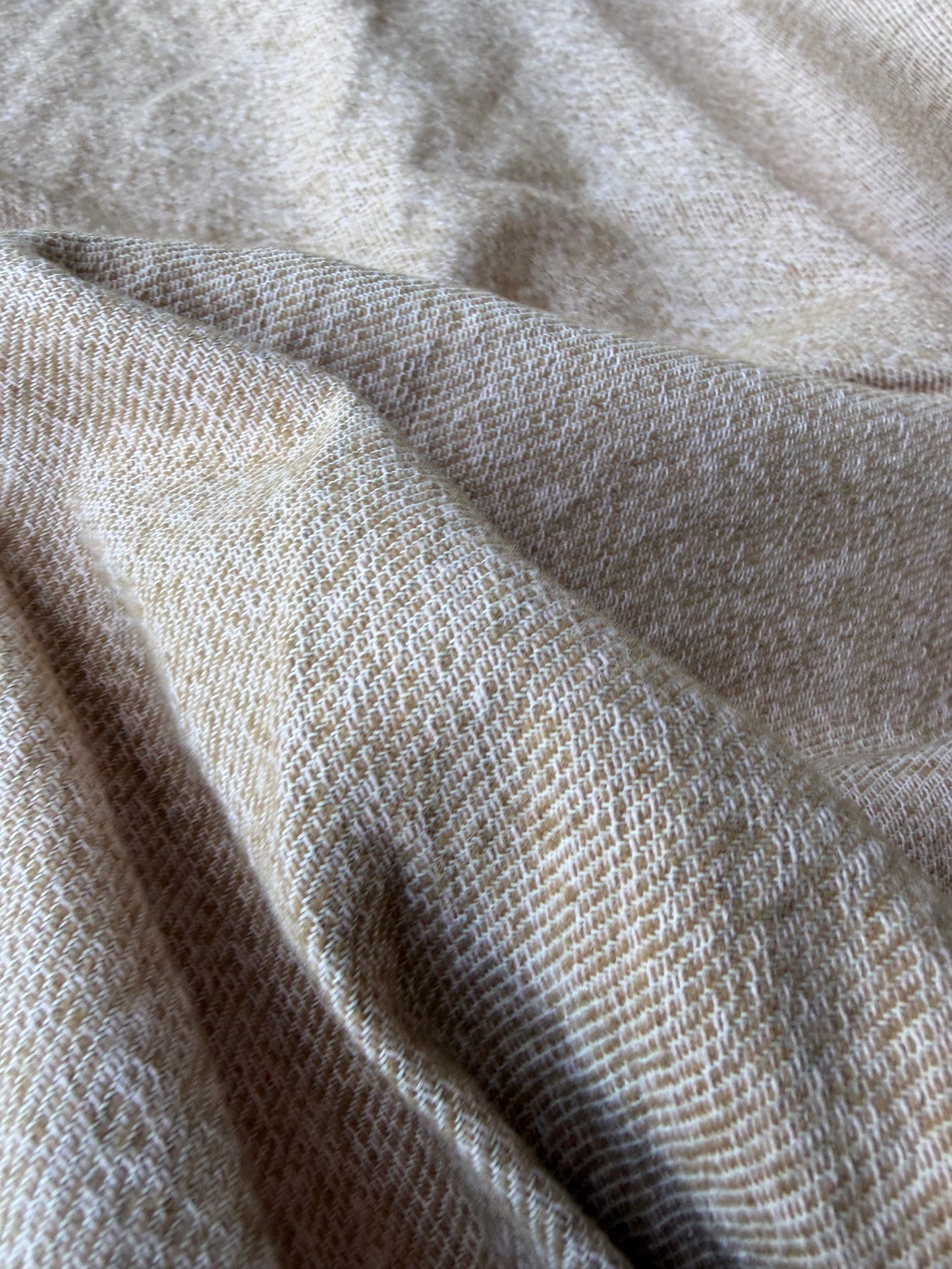 GAIL 024 Wool Shetland tweed sand
