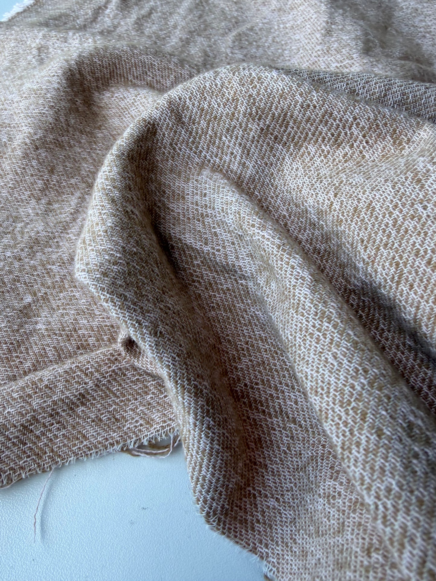 GAIL 024 Wool Shetland tweed sand