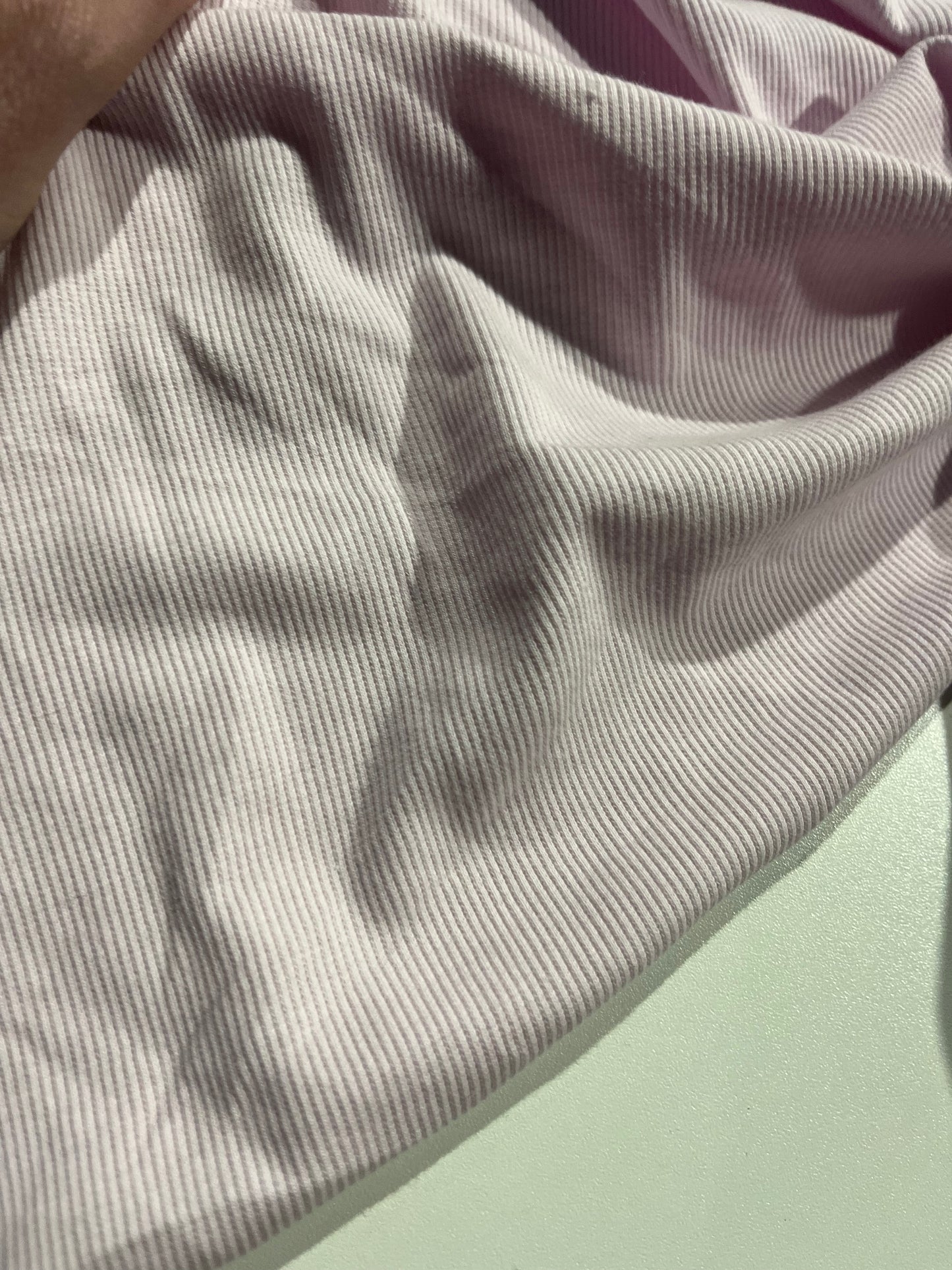 Soft Origin  035 RIB cotton elasthane  pink flush