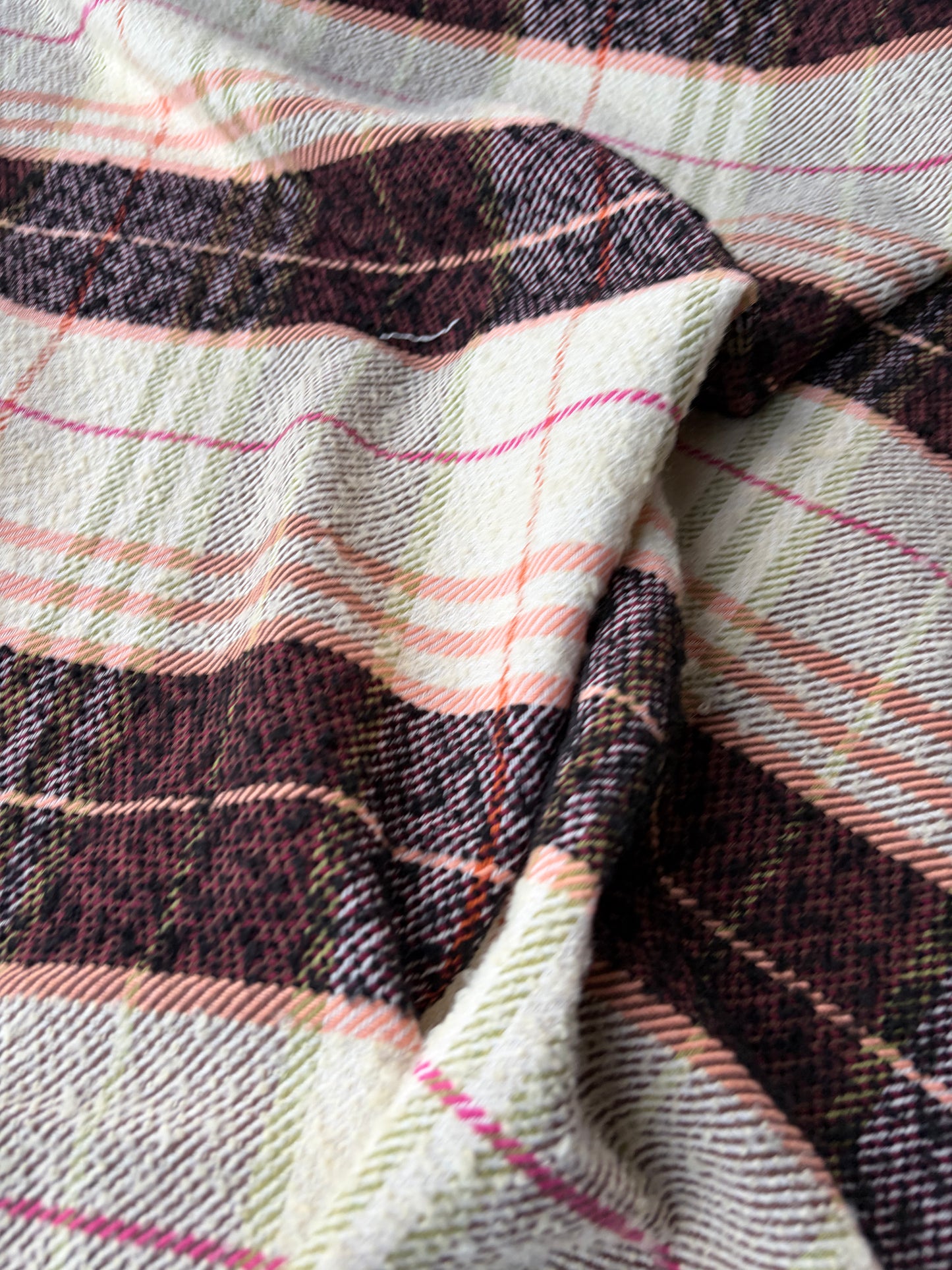 JEAN 010 heavy cotton check vintage look