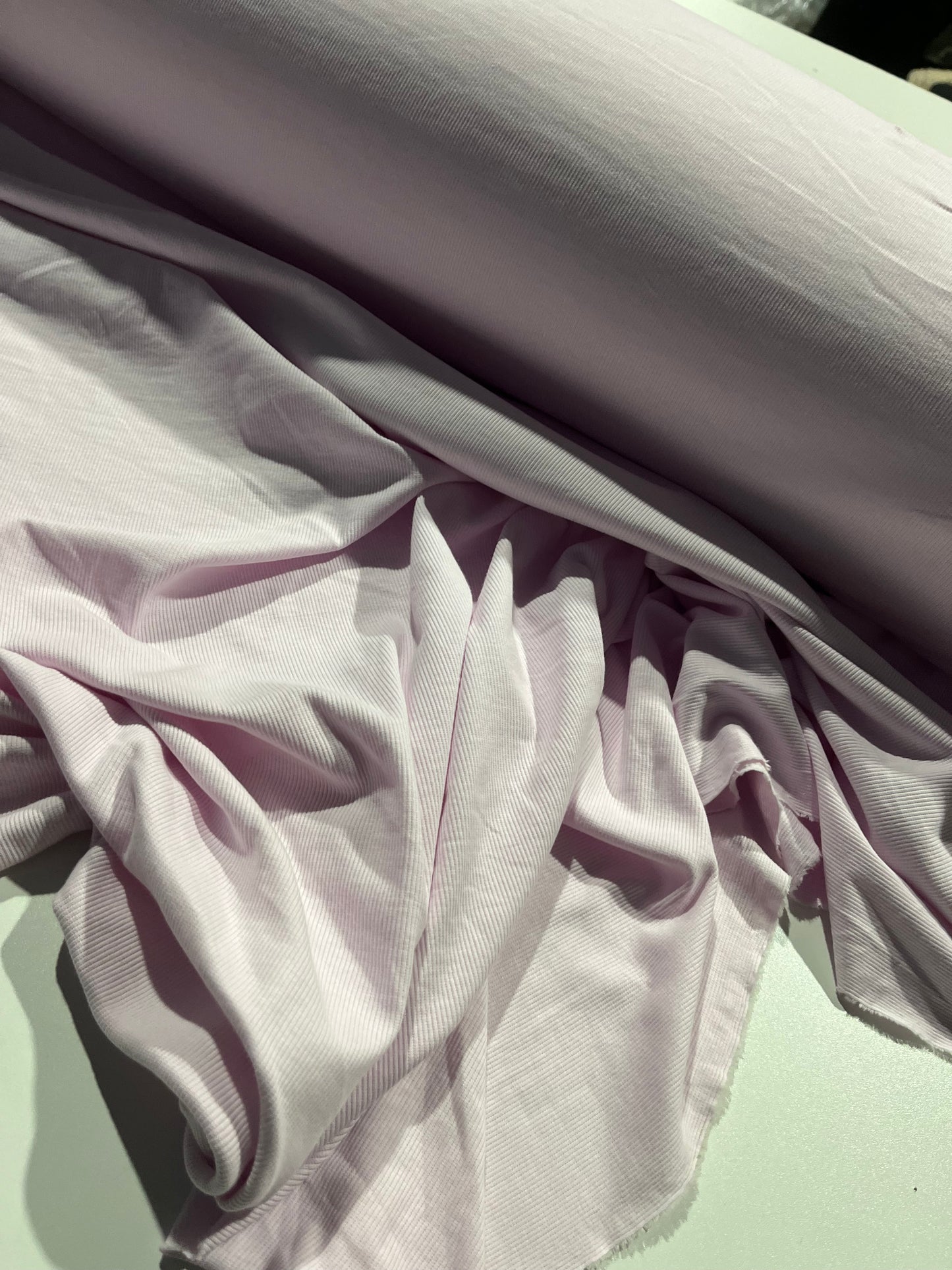 Soft Origin  035 RIB cotton elasthane  pink flush