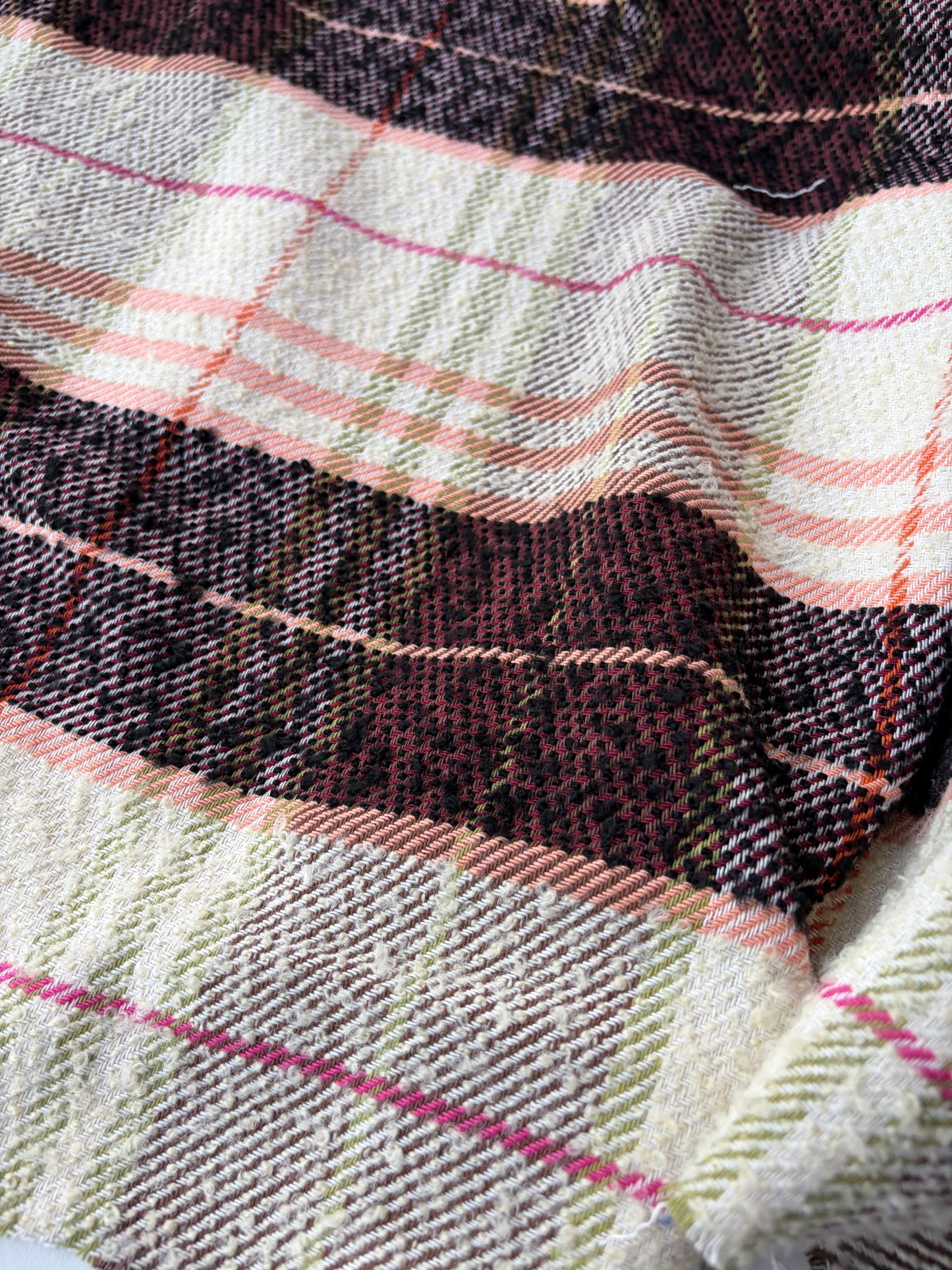 JEAN 010 heavy cotton check vintage look