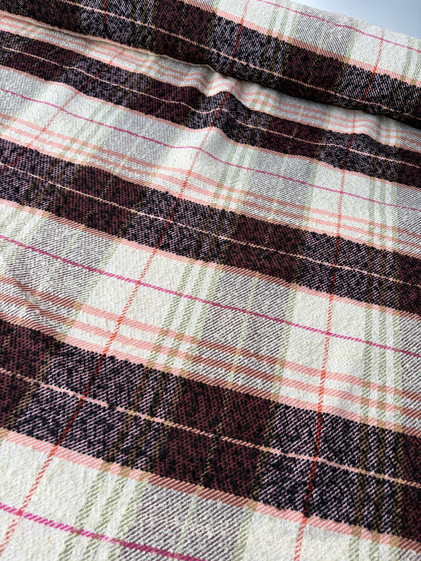JEAN 010 heavy cotton check vintage look