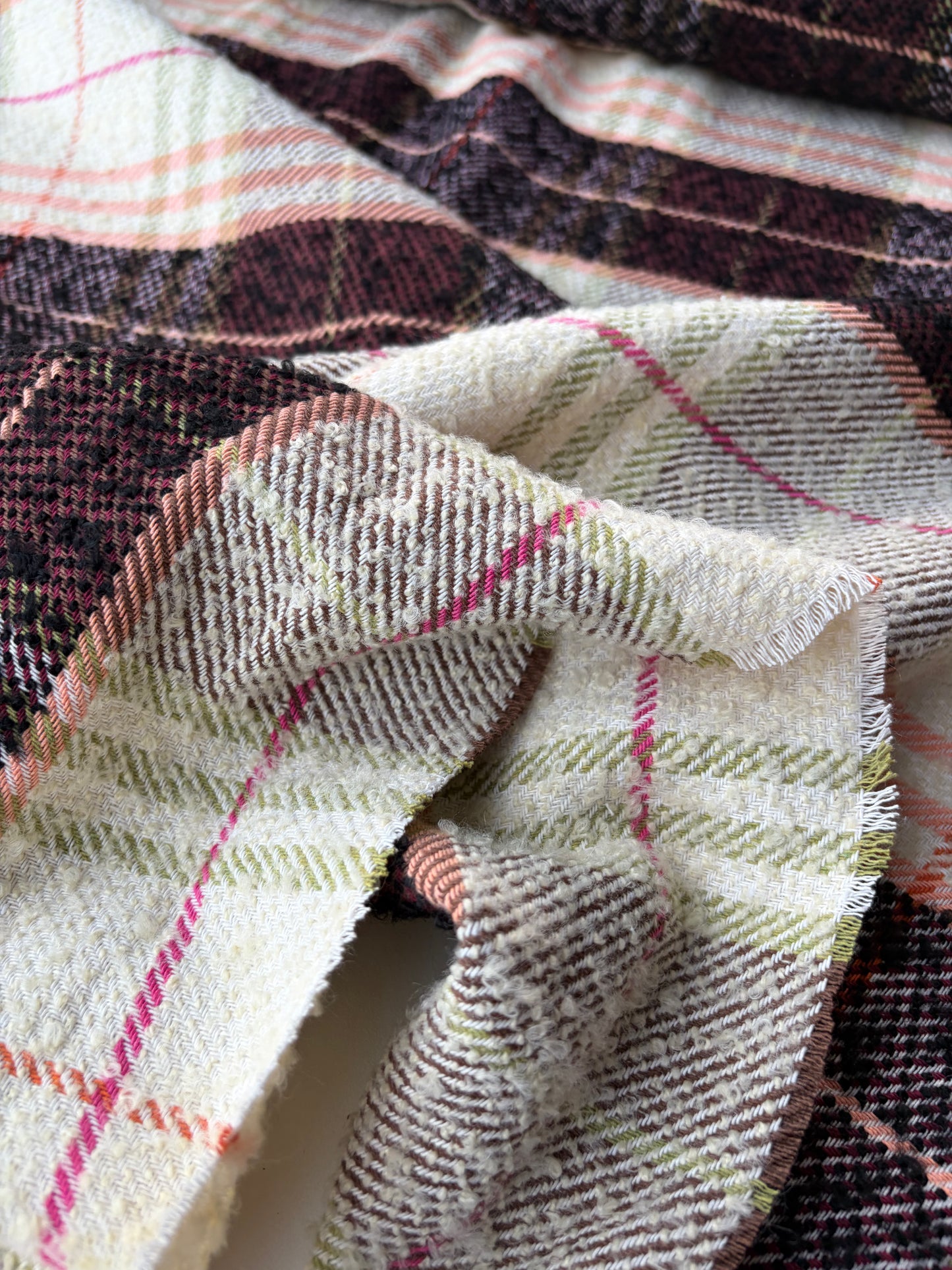 JEAN 010 heavy cotton check vintage look