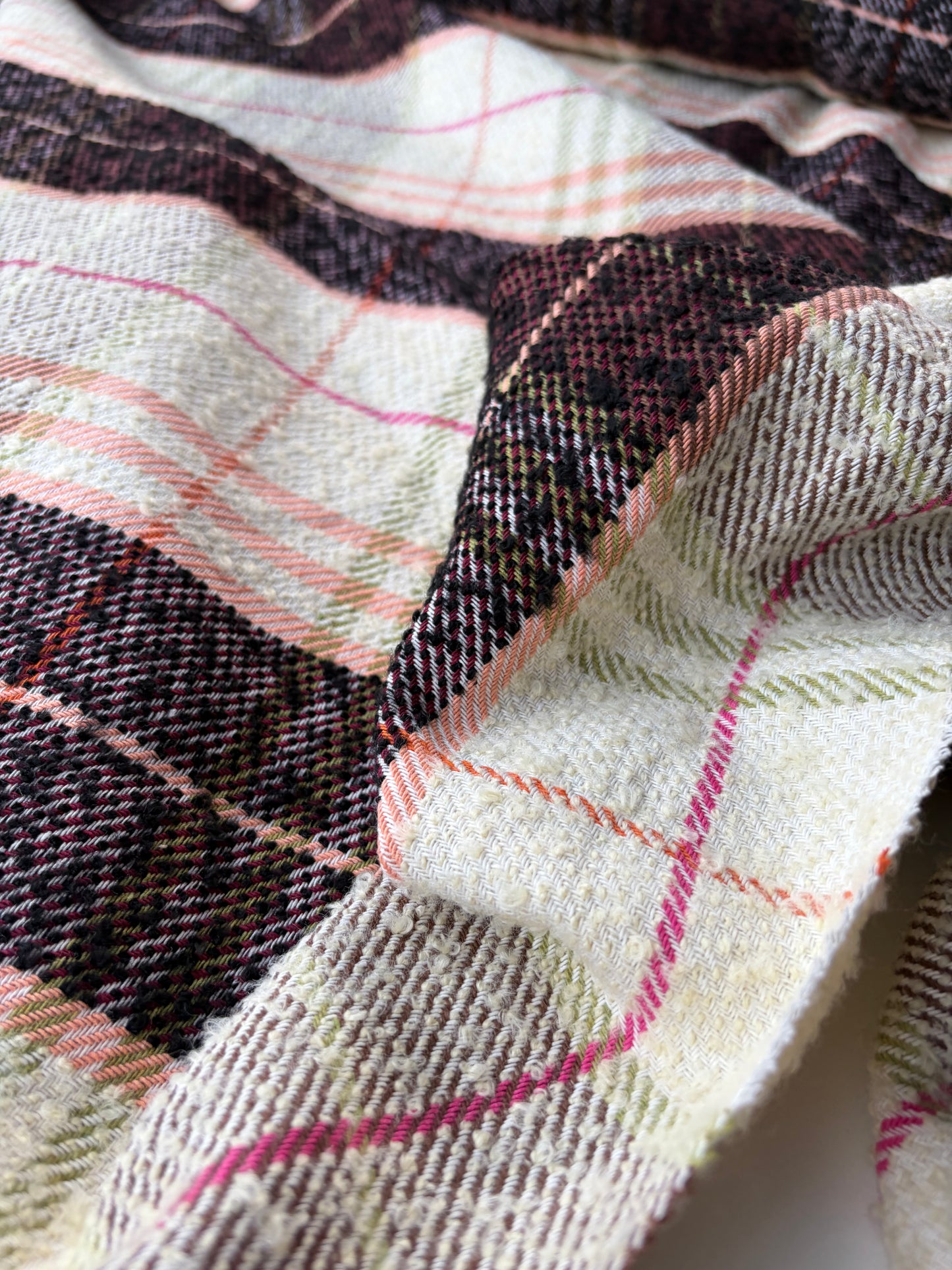 JEAN 010 heavy cotton check vintage look