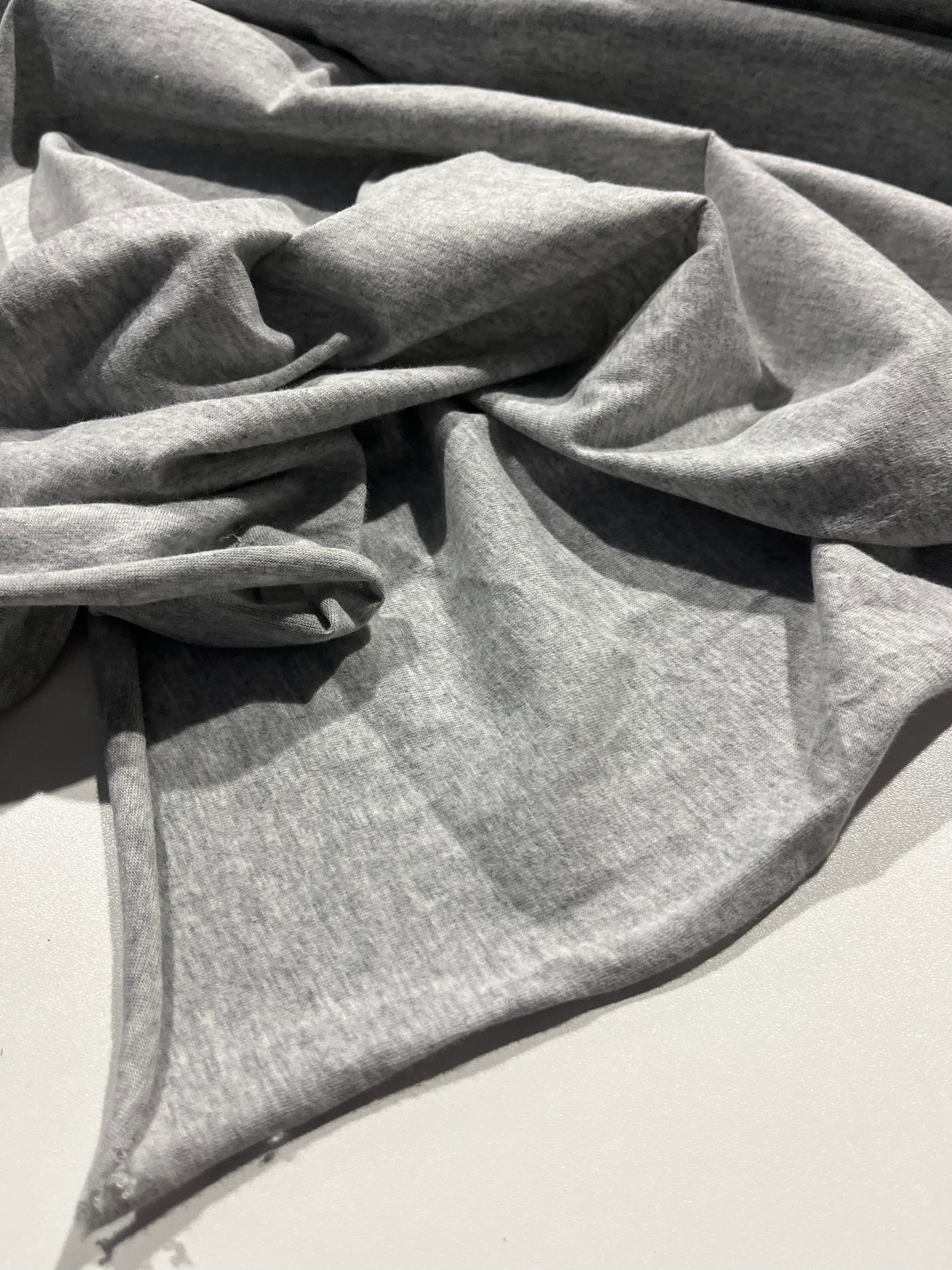 SOFT Origin 037 cotton jersey light grey mélange