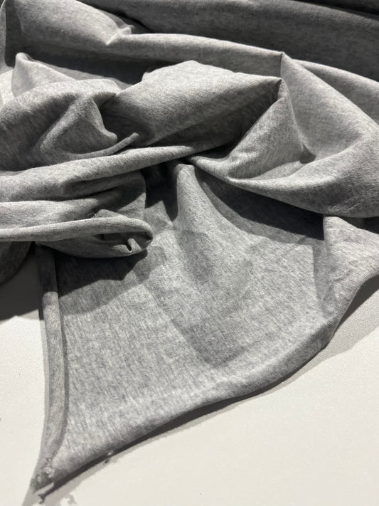 SOFT Origin 037 cotton jersey light grey mélange