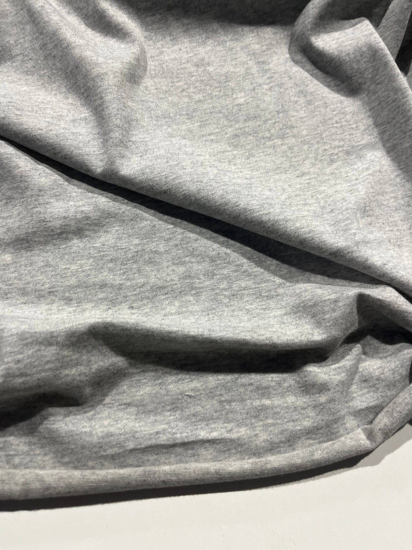 SOFT Origin 037 cotton jersey light grey mélange