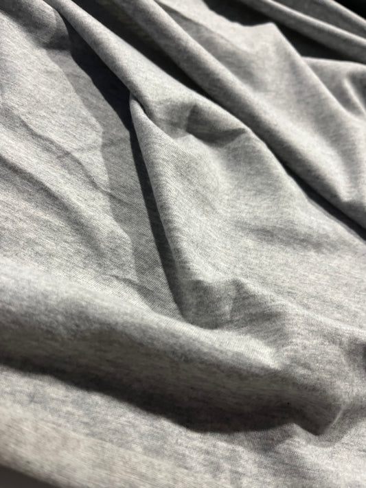 SOFT Origin 037 cotton jersey light grey mélange