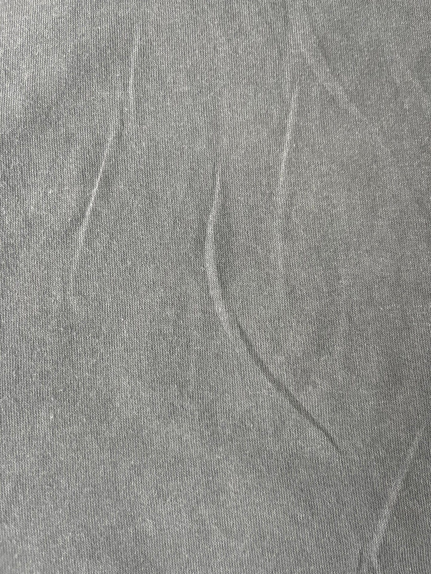 POLO 001 slub cotton jersey washed elephant grey