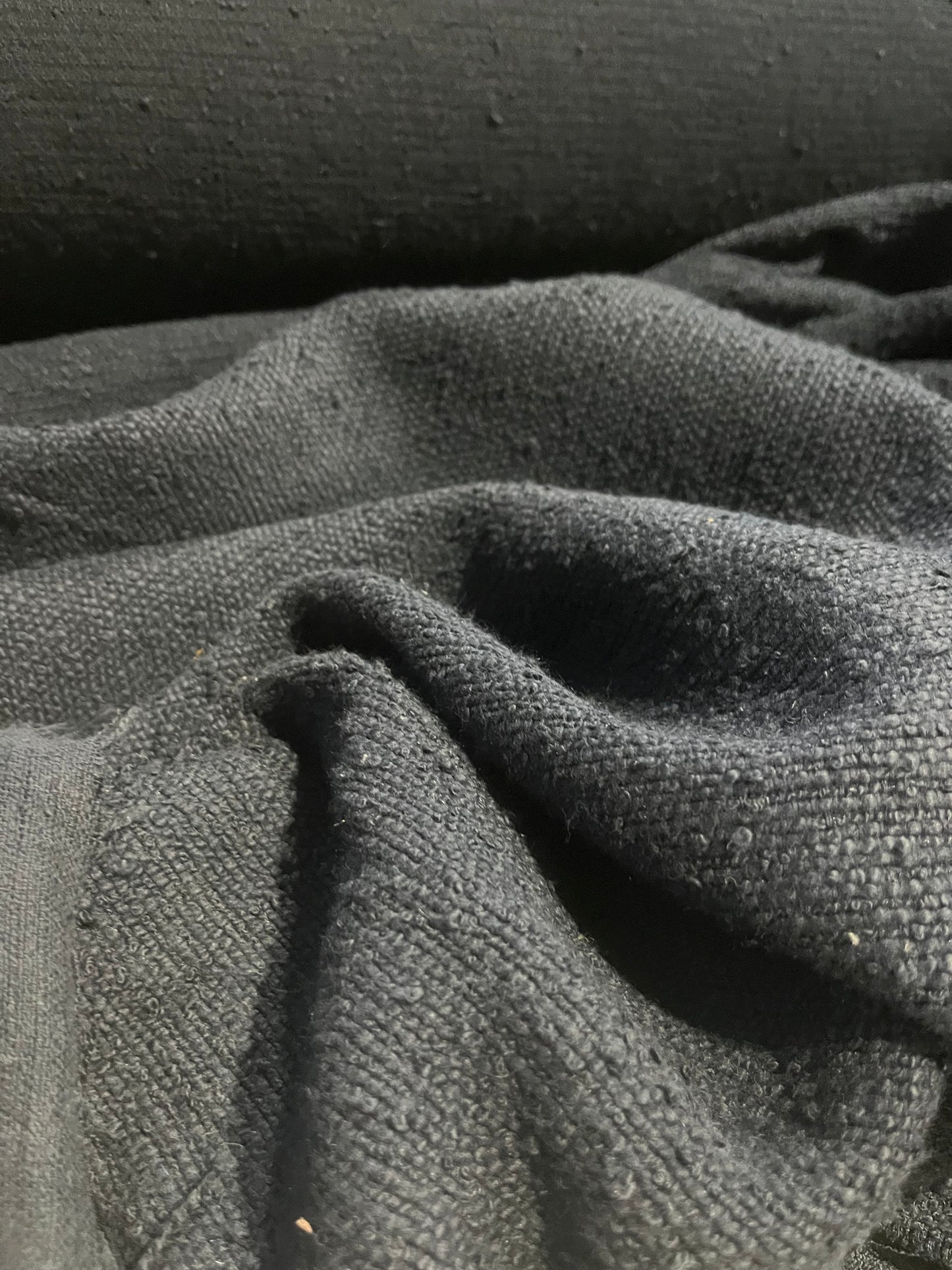 LC JULIA 006 cotton tweed dark navy