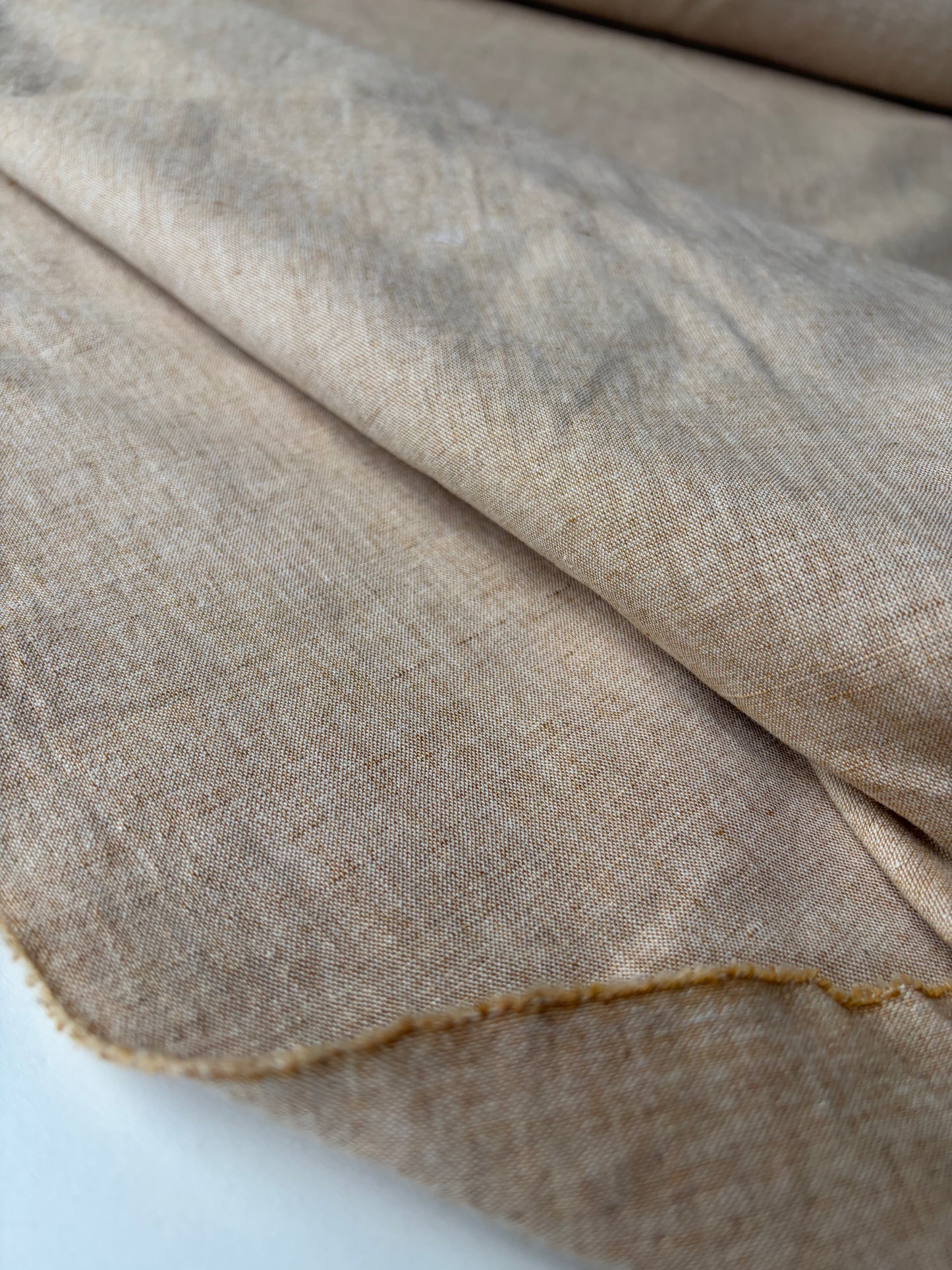 JEAN 013 linen/cotton chiné warm sand