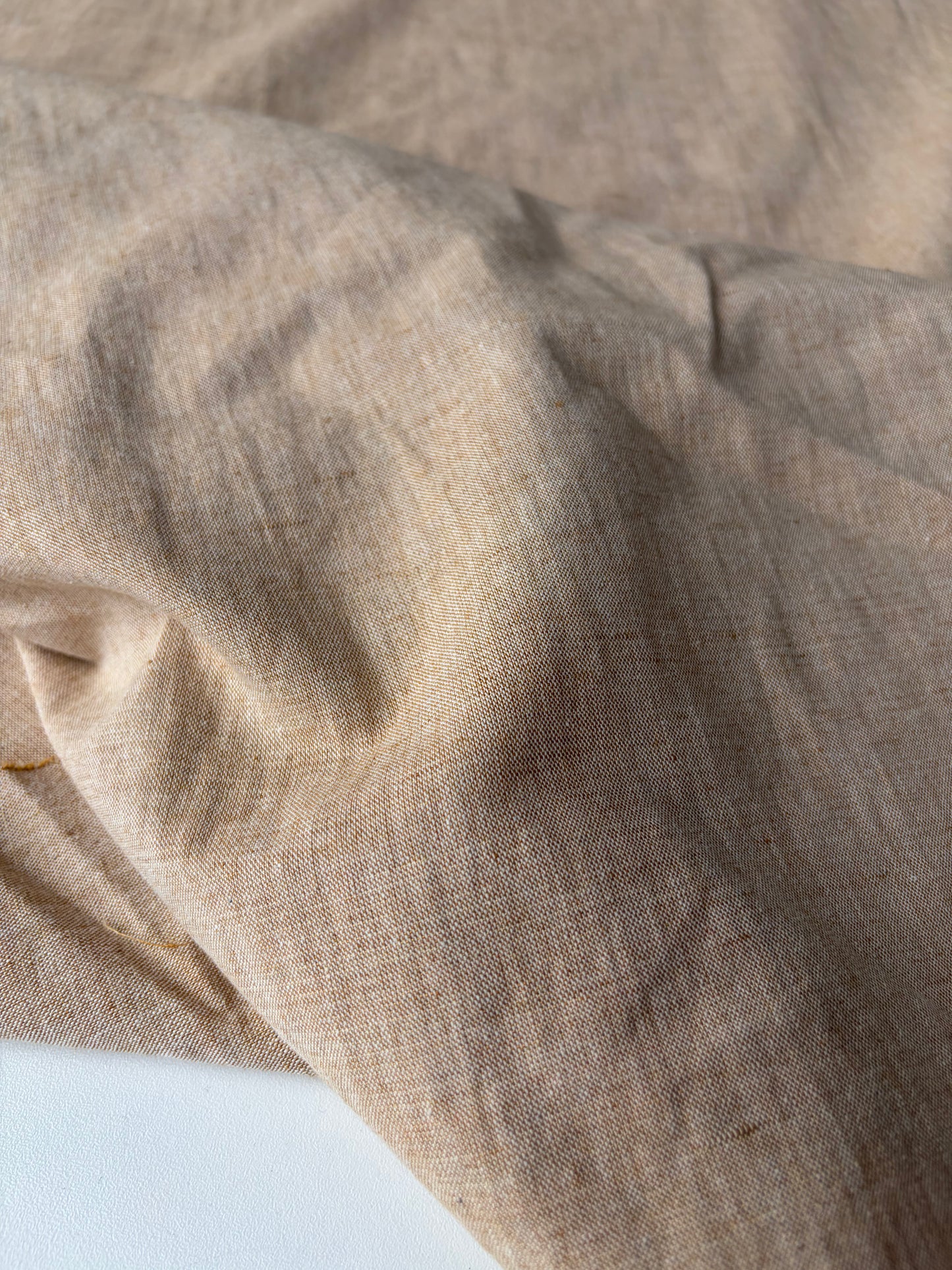 JEAN 013 linen/cotton chiné warm sand