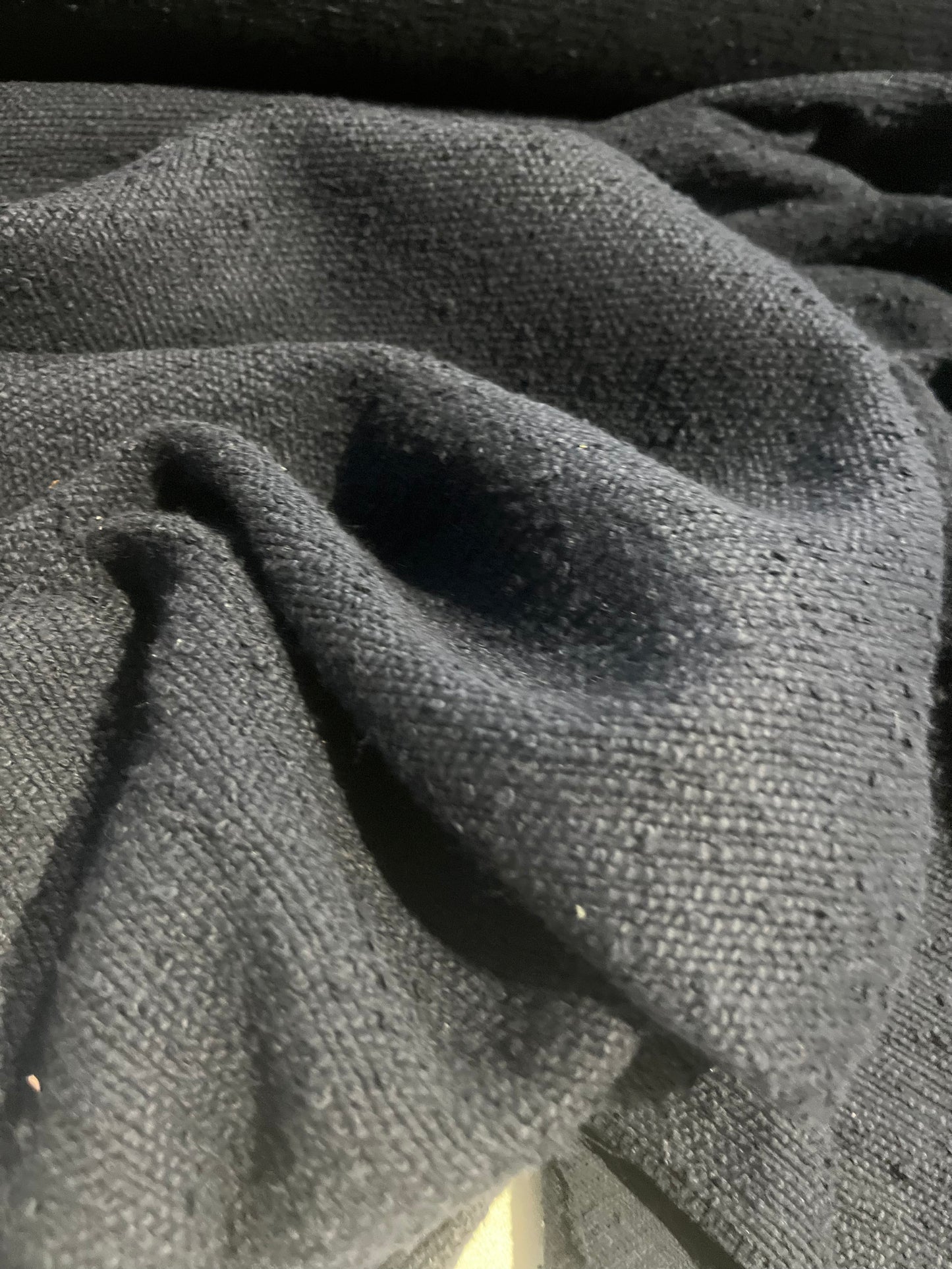 LC JULIA 006 cotton tweed dark navy