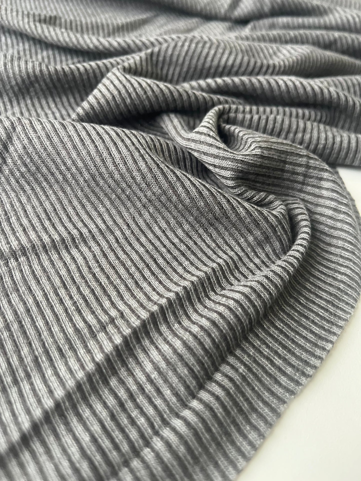 POLO 002 tricot rib mélange grey