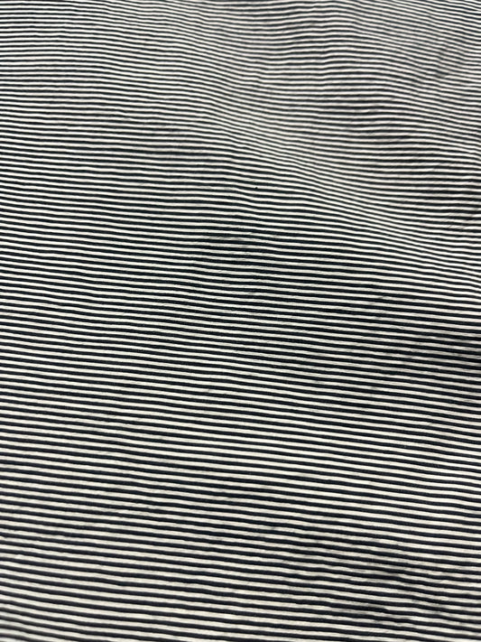 Soft Origin 040 woven cotton stretch pinstripes